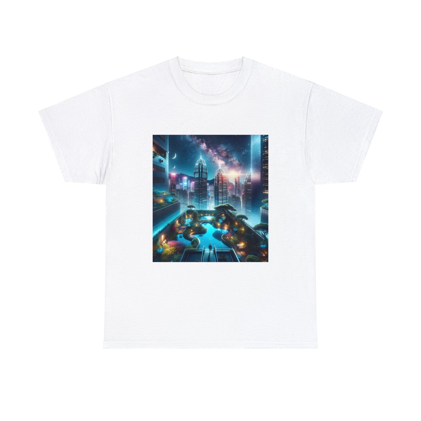 Luminosity Garden-Unisex Heavy Cotton Tee