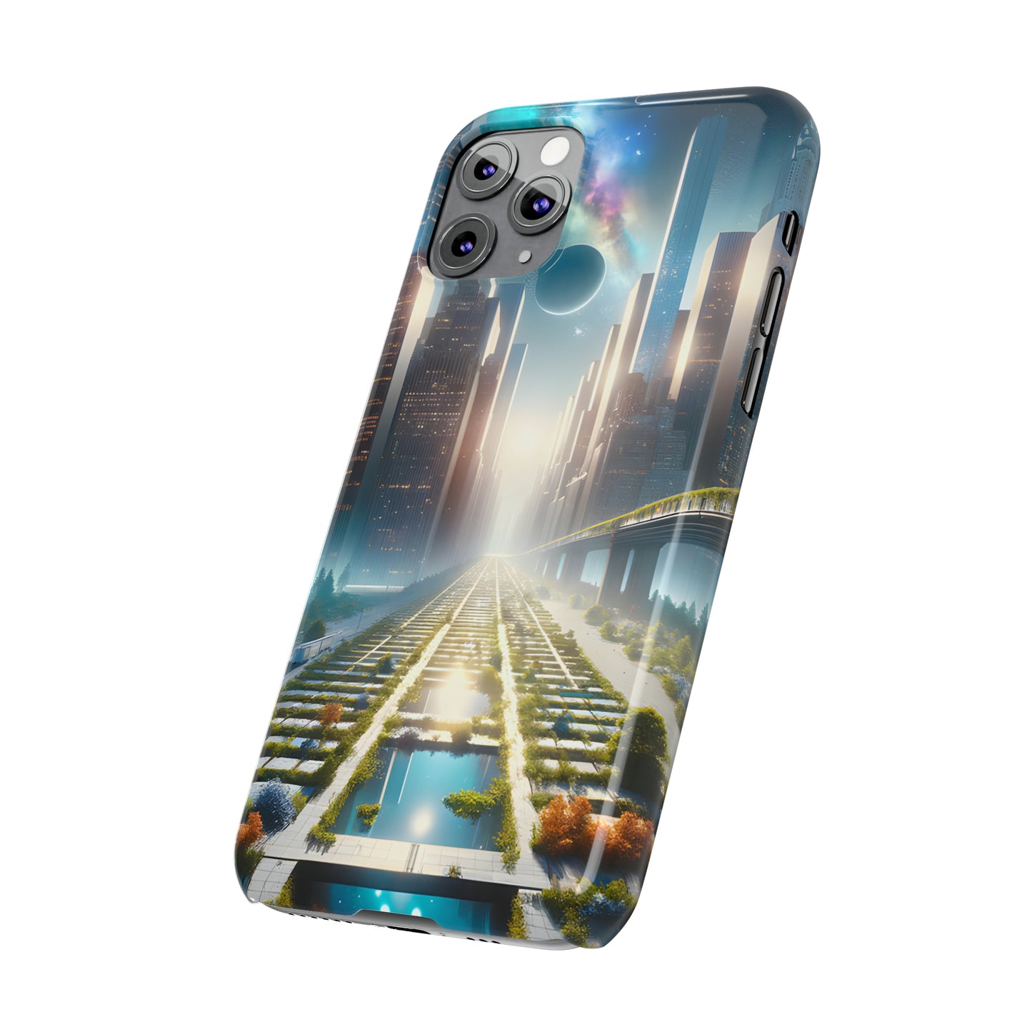 CyberScape Masterworks-Slim Phone Cases