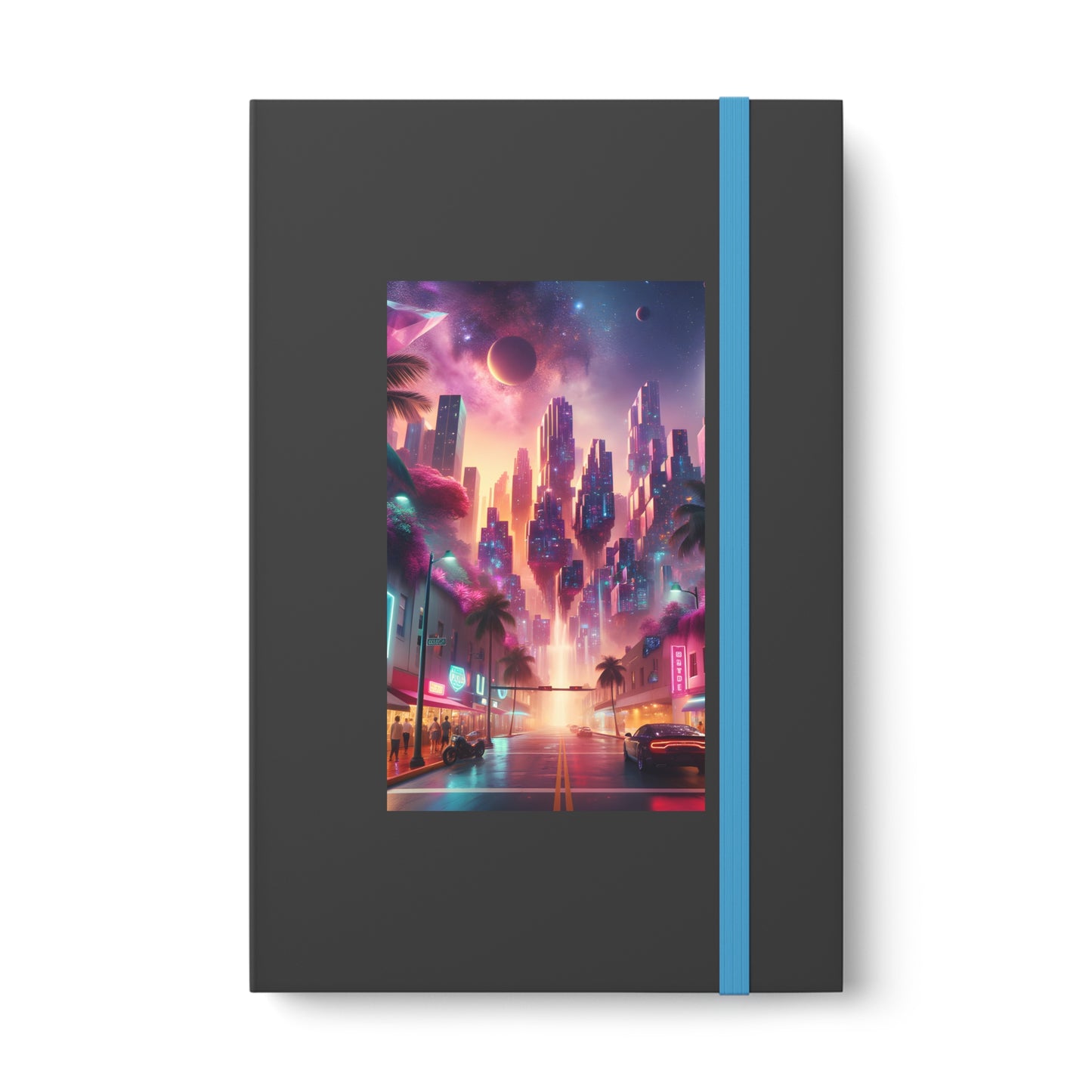 Ruby Skyline-Color Contrast Notebook - Ruled