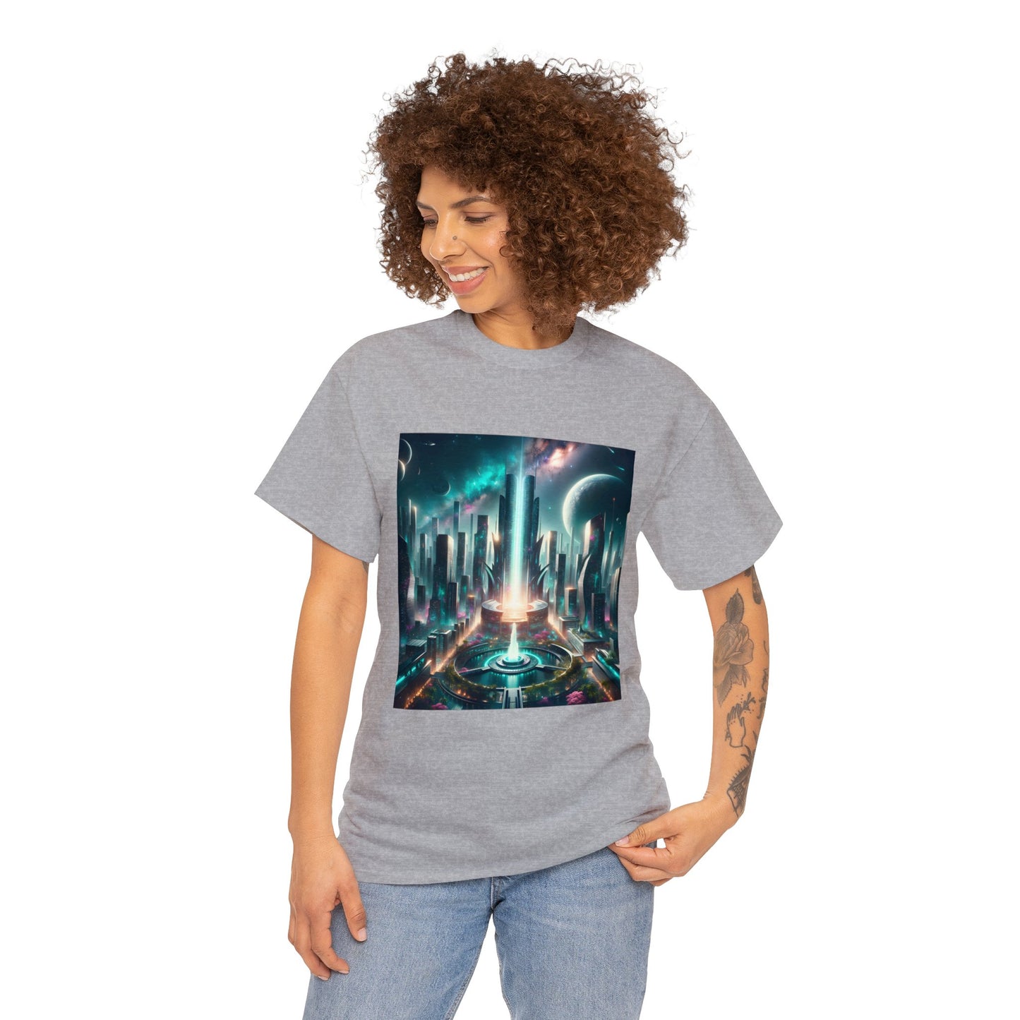 Astral Mirage-Unisex Heavy Cotton Tee