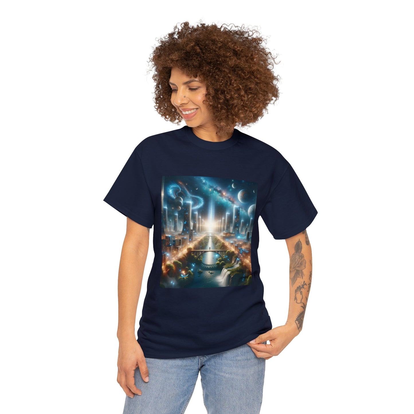 Stellar Dreams-Unisex Heavy Cotton Tee