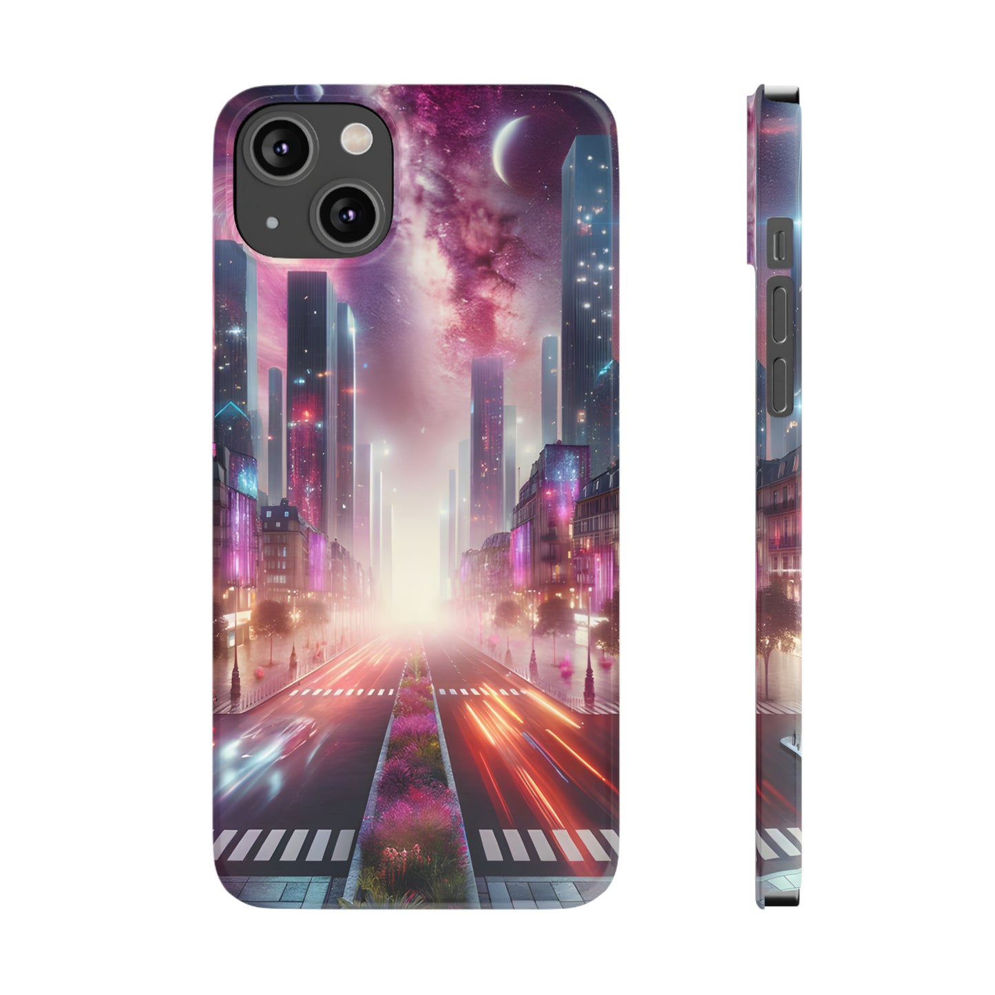 Paris Nightfall-Slim Phone Cases