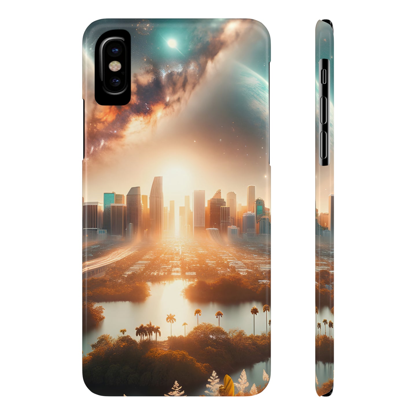 Diamondscape Dreams-Slim Phone Cases