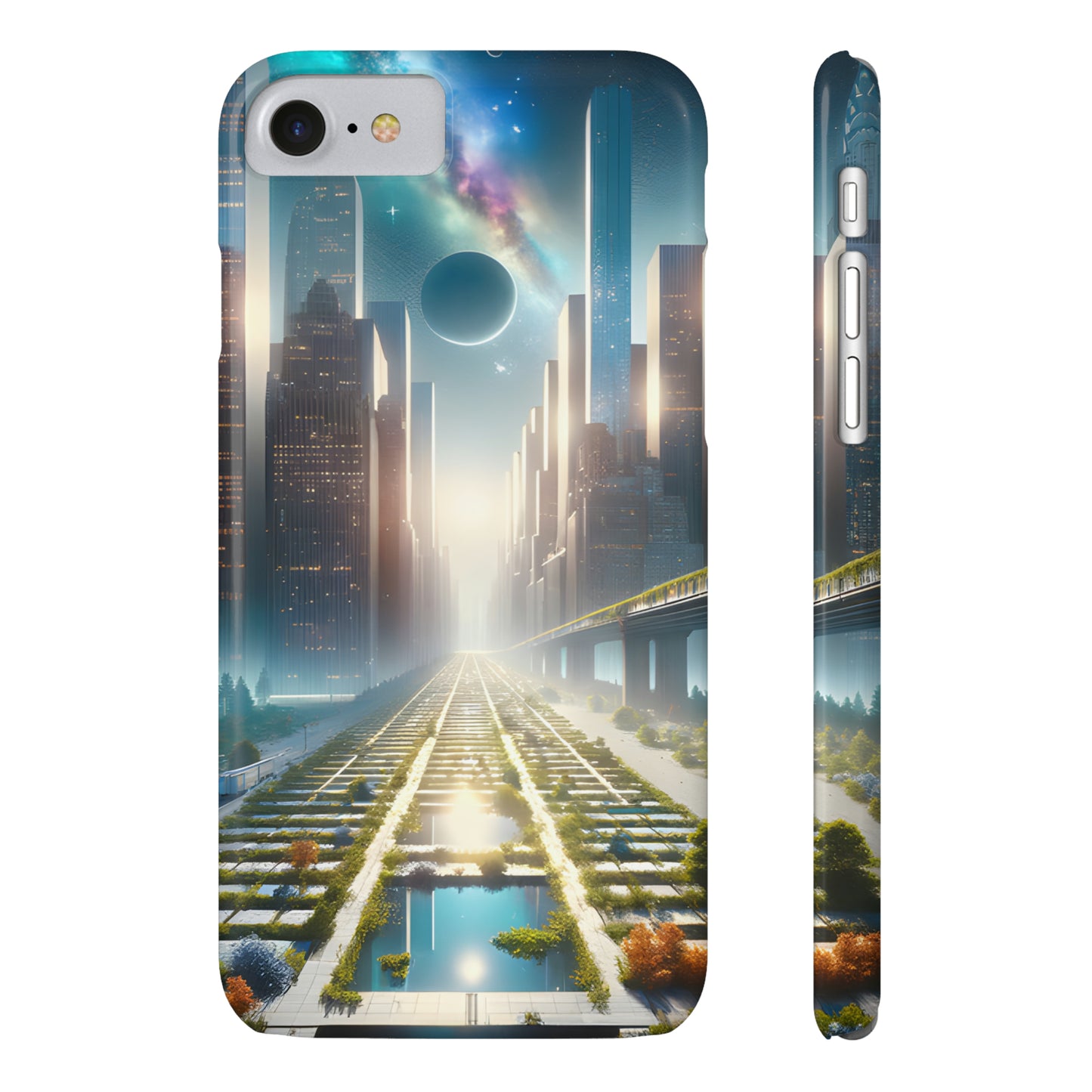 CyberScape Masterworks-Slim Phone Cases