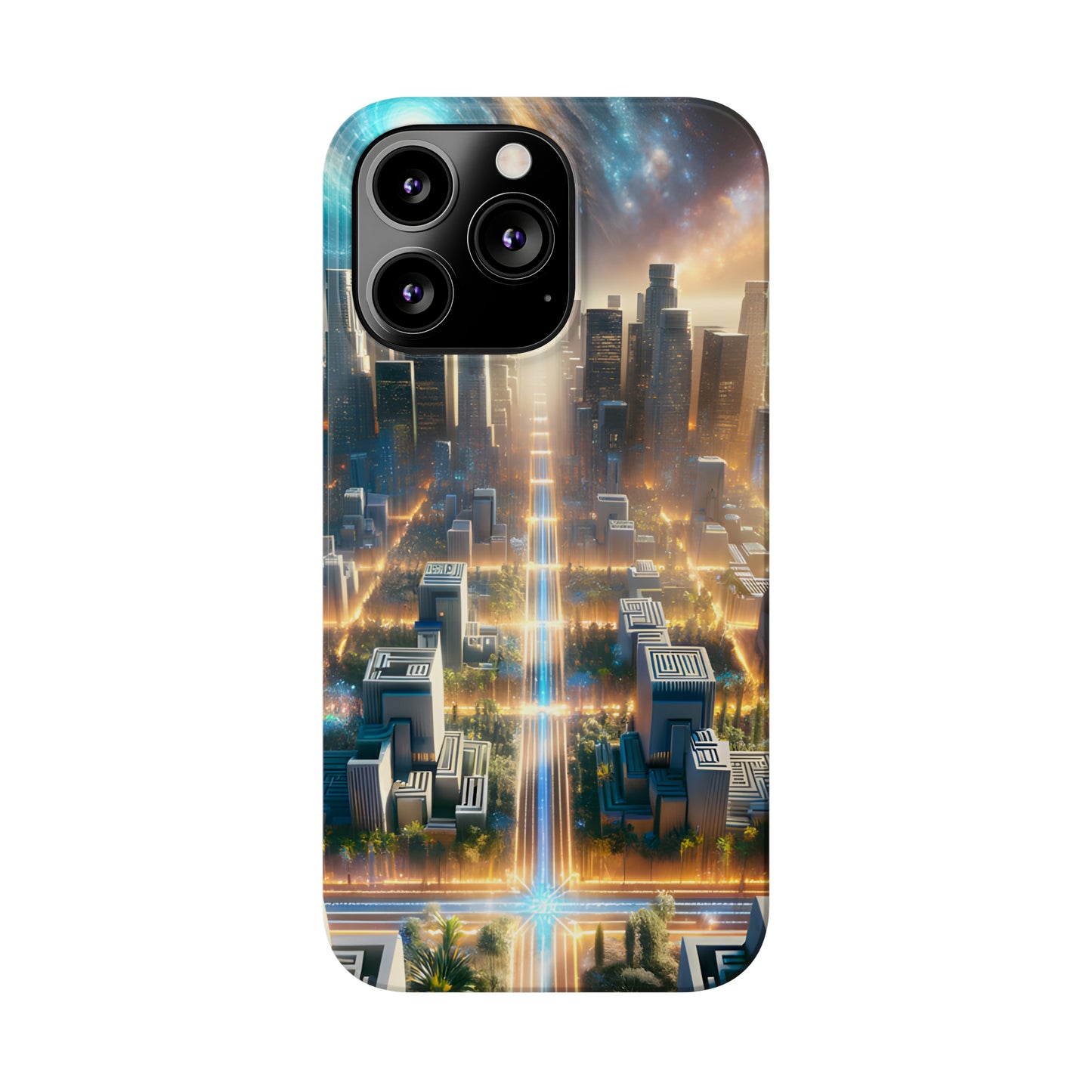 Luminaris Marbleus-Slim Phone Cases