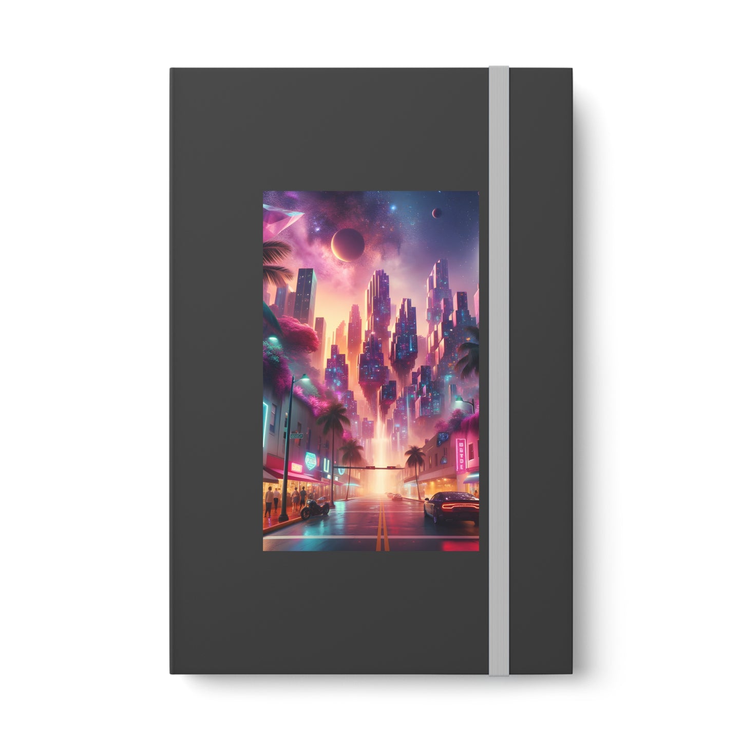 Ruby Skyline-Color Contrast Notebook - Ruled