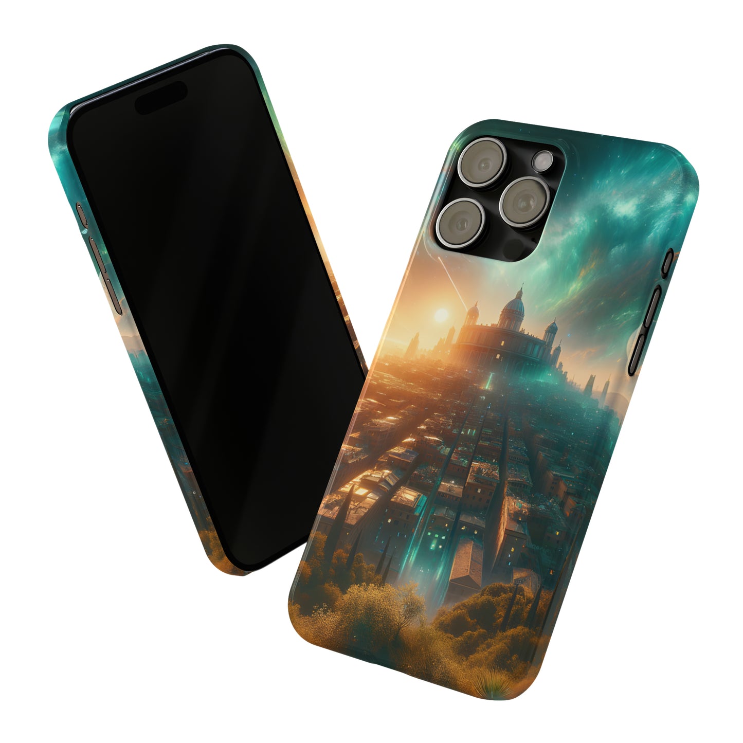 Titanium Dreams-Slim Phone Cases