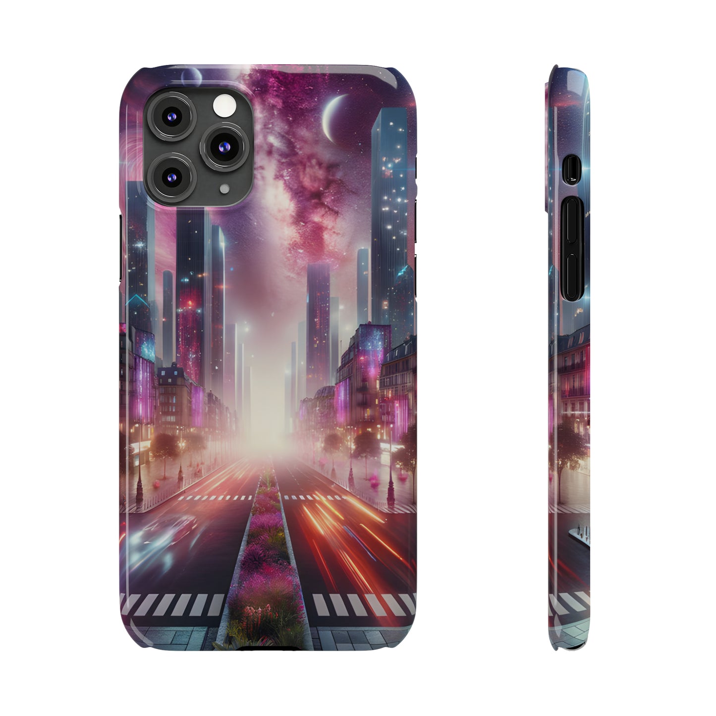 Paris Nightfall-Slim Phone Cases