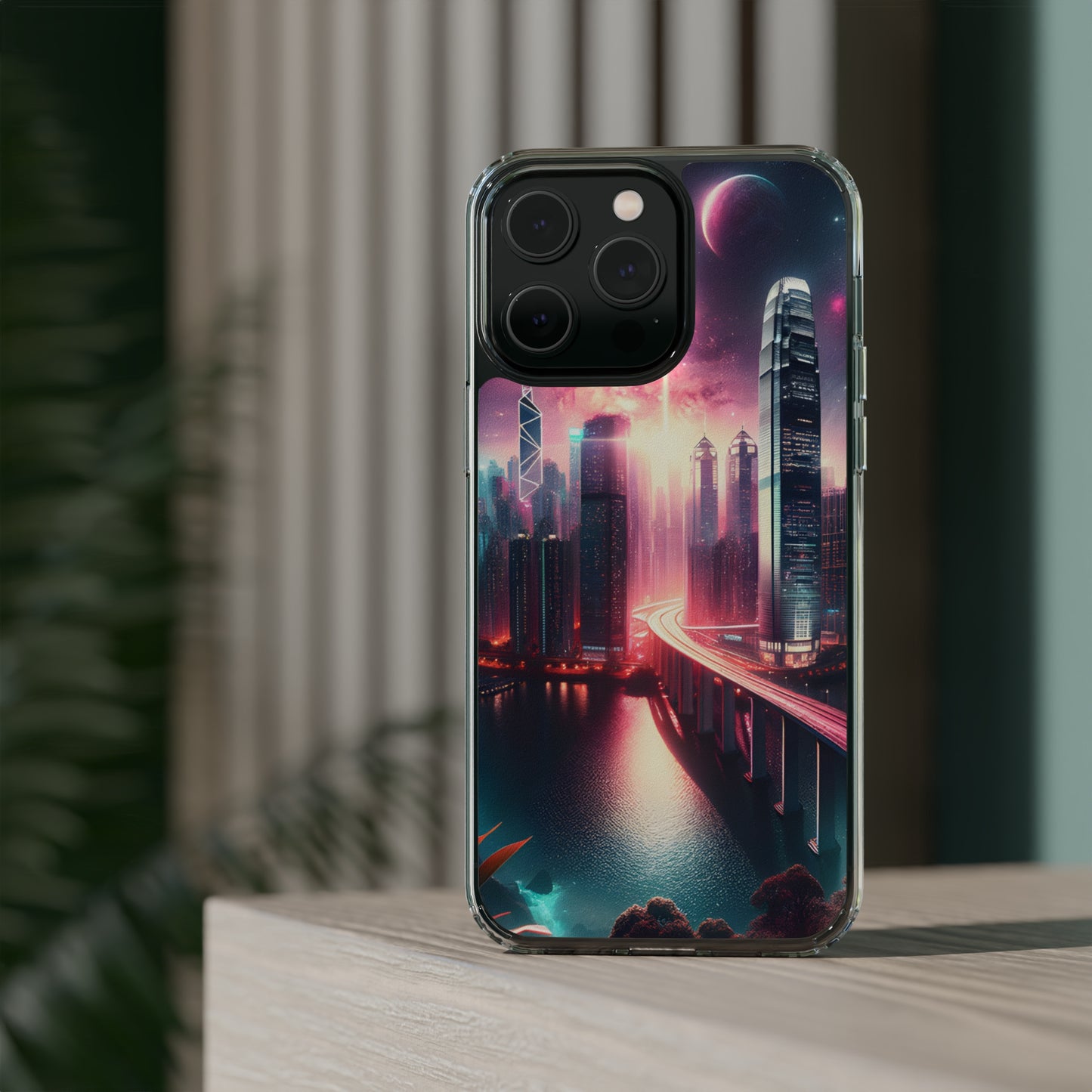 Aqua Skyline-Clear Cases