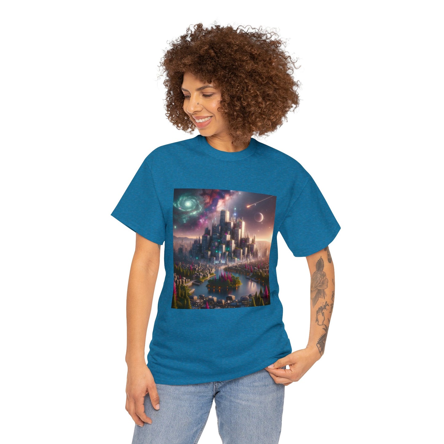 Tokyo Dreamscape-Unisex Heavy Cotton Tee