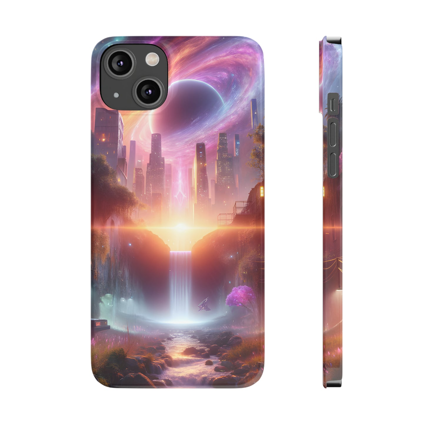 Luminaria Realm-Slim Phone Cases