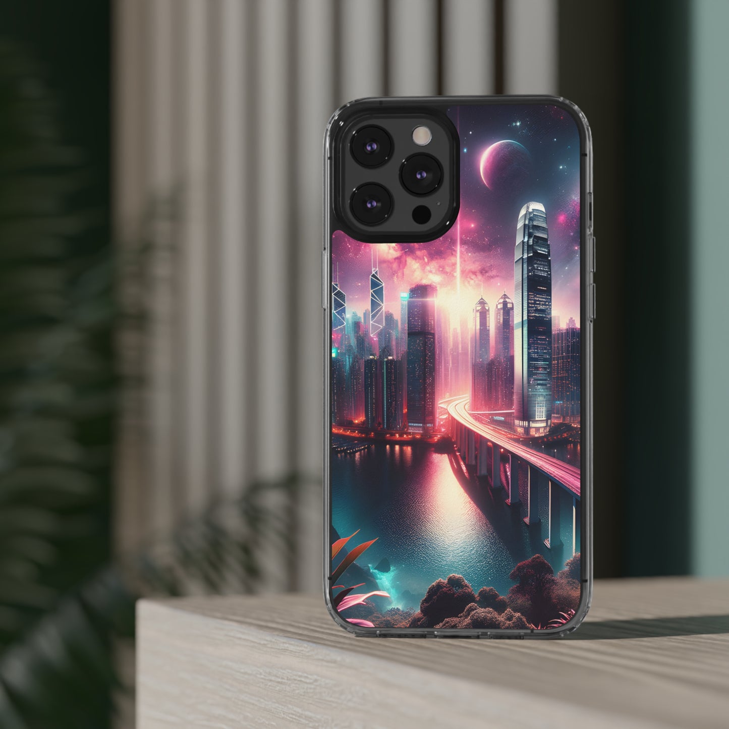 Aqua Skyline-Clear Cases