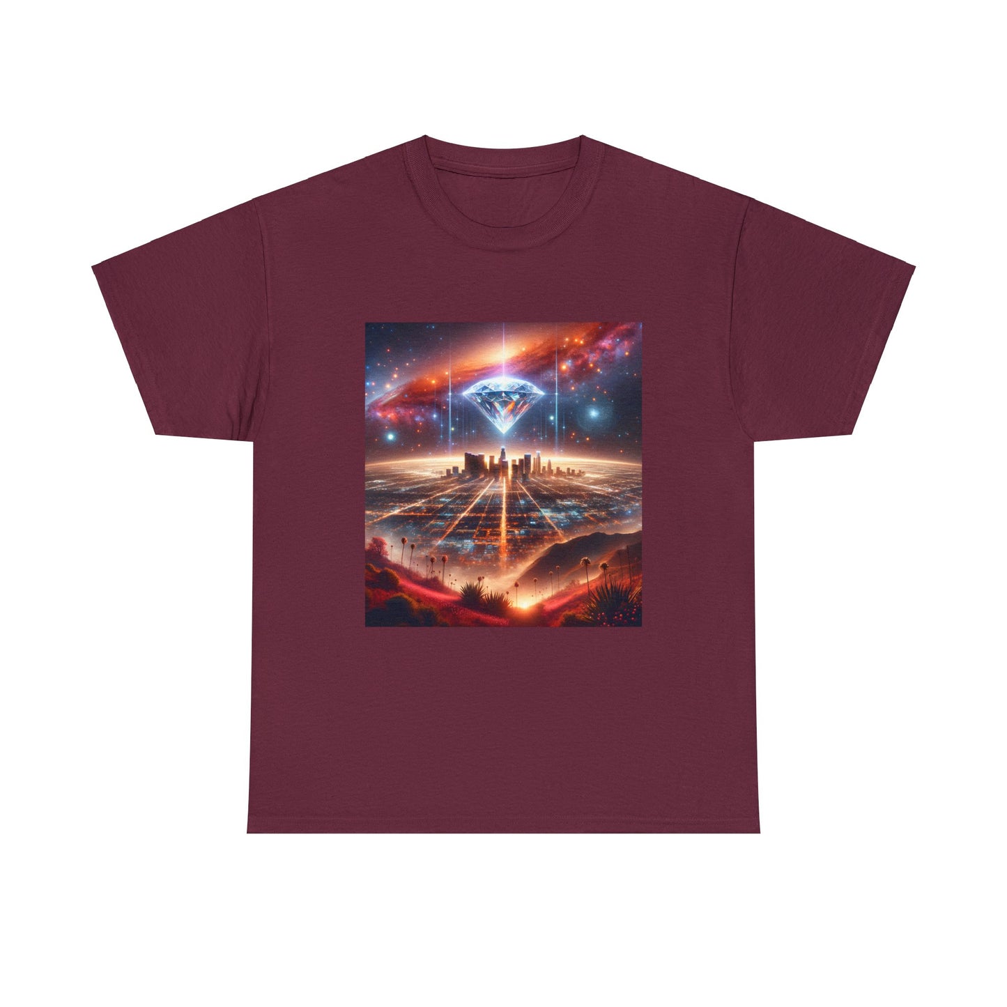 Luminara Skyvista-Unisex Heavy Cotton Tee