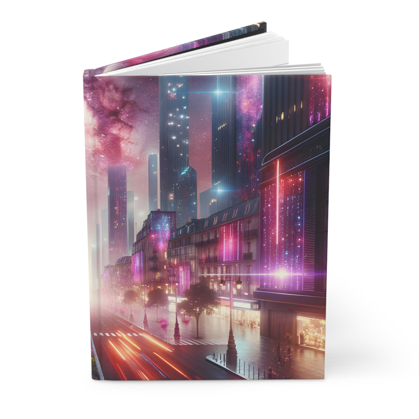 Paris Nightfall-Hardcover Journal Matte