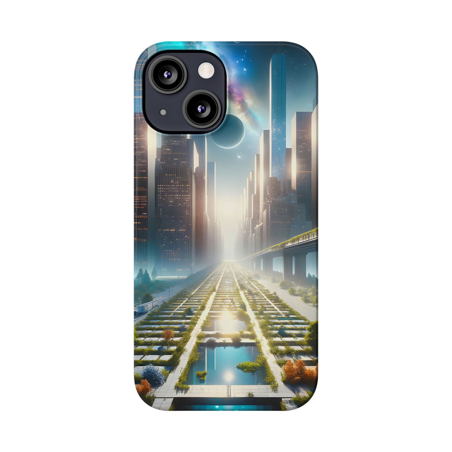 CyberScape Masterworks-Slim Phone Cases