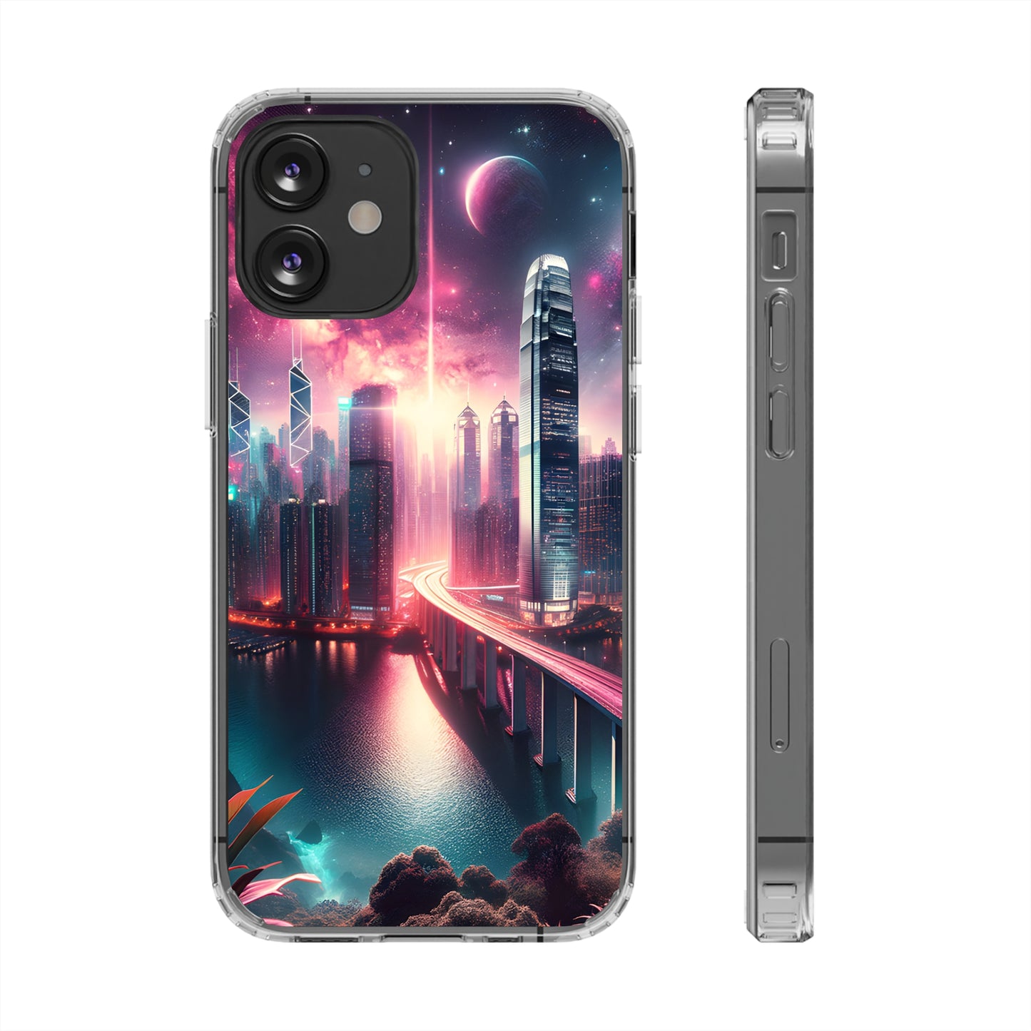 Aqua Skyline-Clear Cases