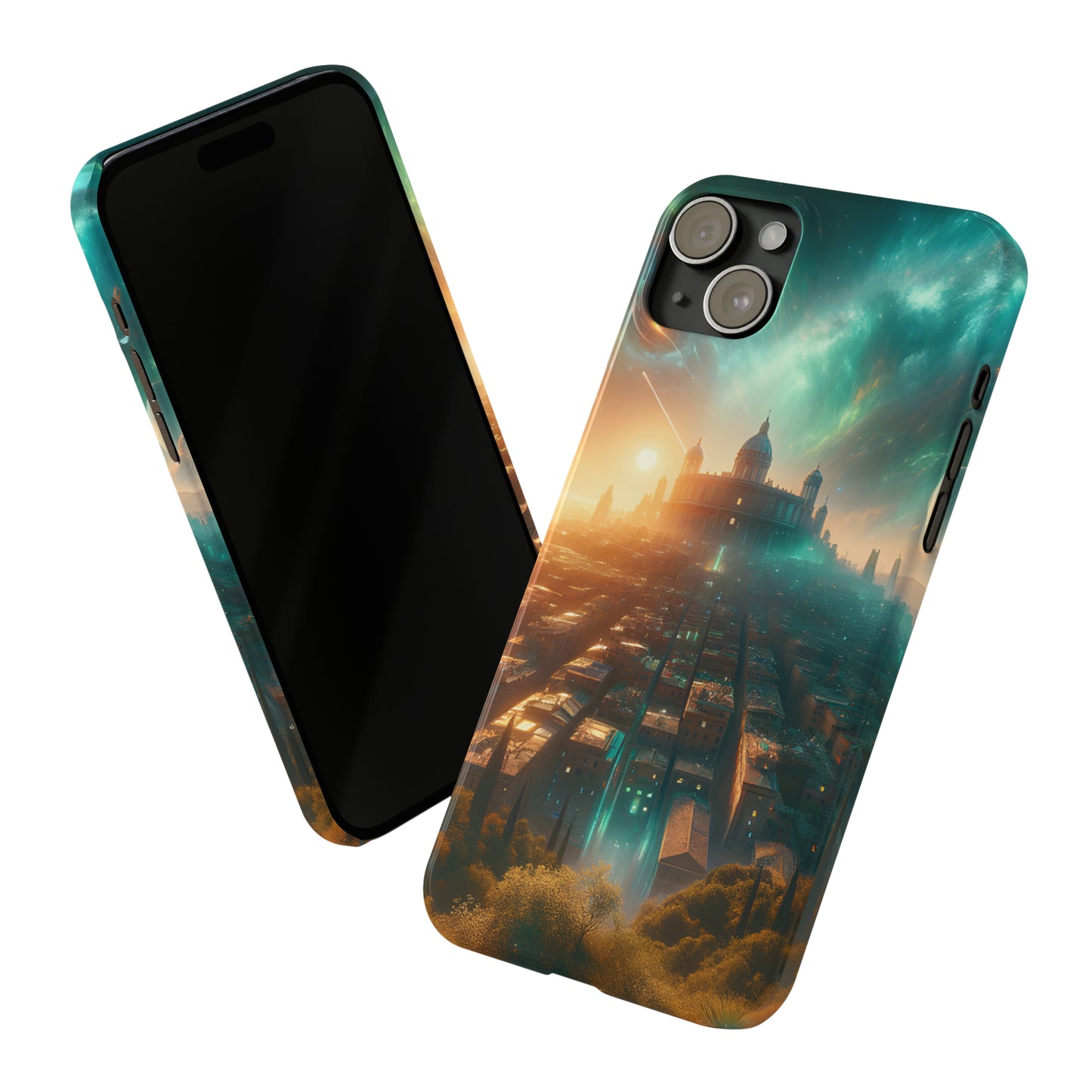 Titanium Dreams-Slim Phone Cases