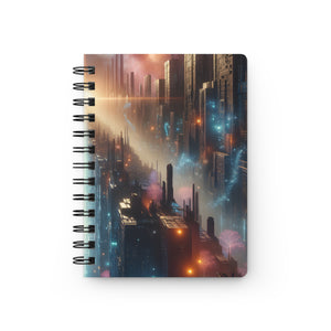 MysticScape or KaleidoSpires-Spiral Bound Journal