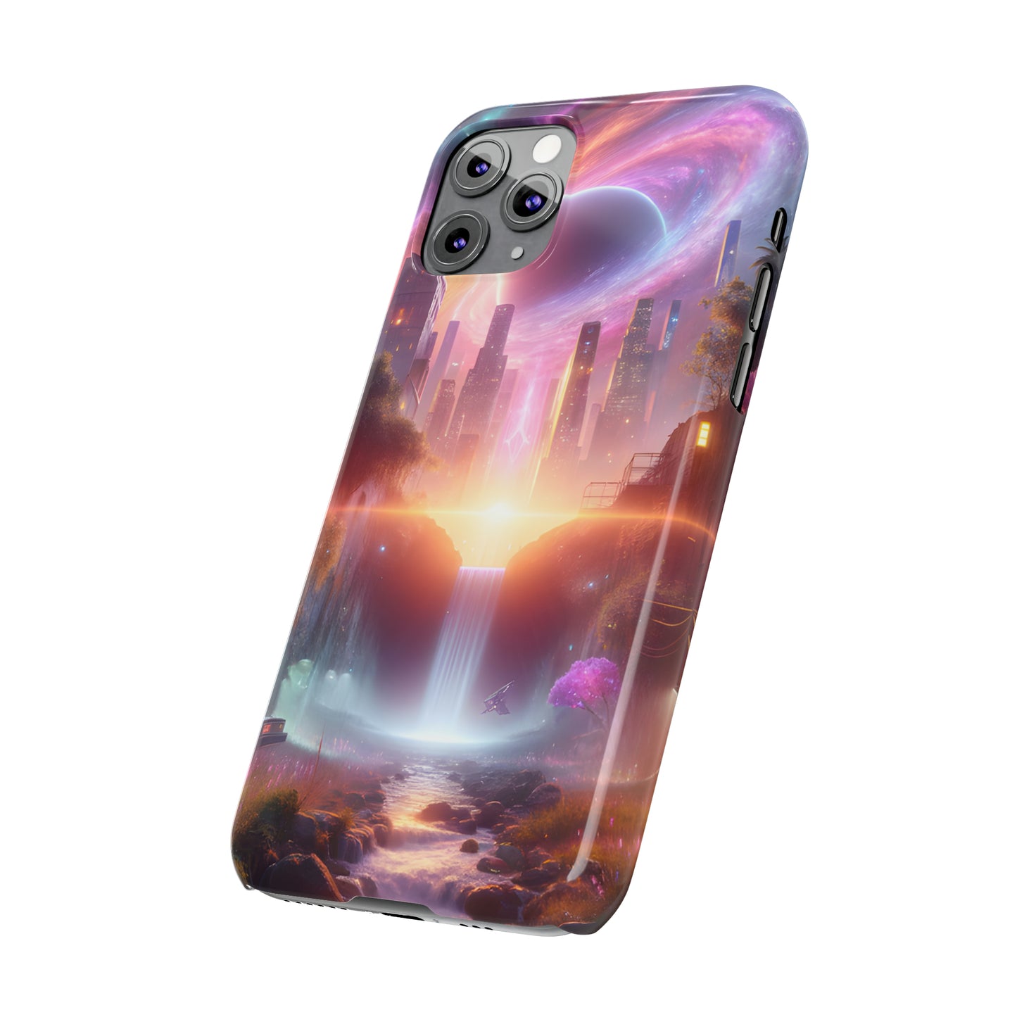 Luminaria Realm-Slim Phone Cases