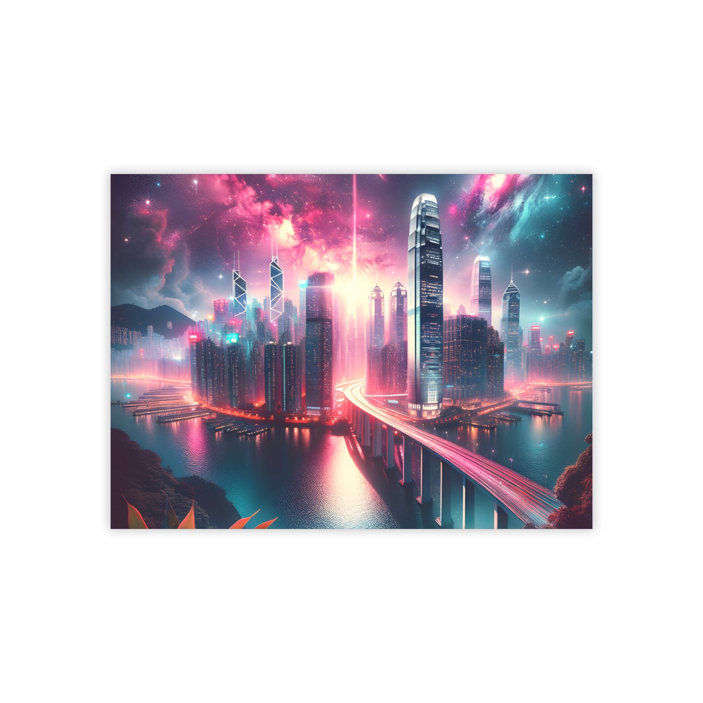 Aqua Skyline-Post-it® Note Pads