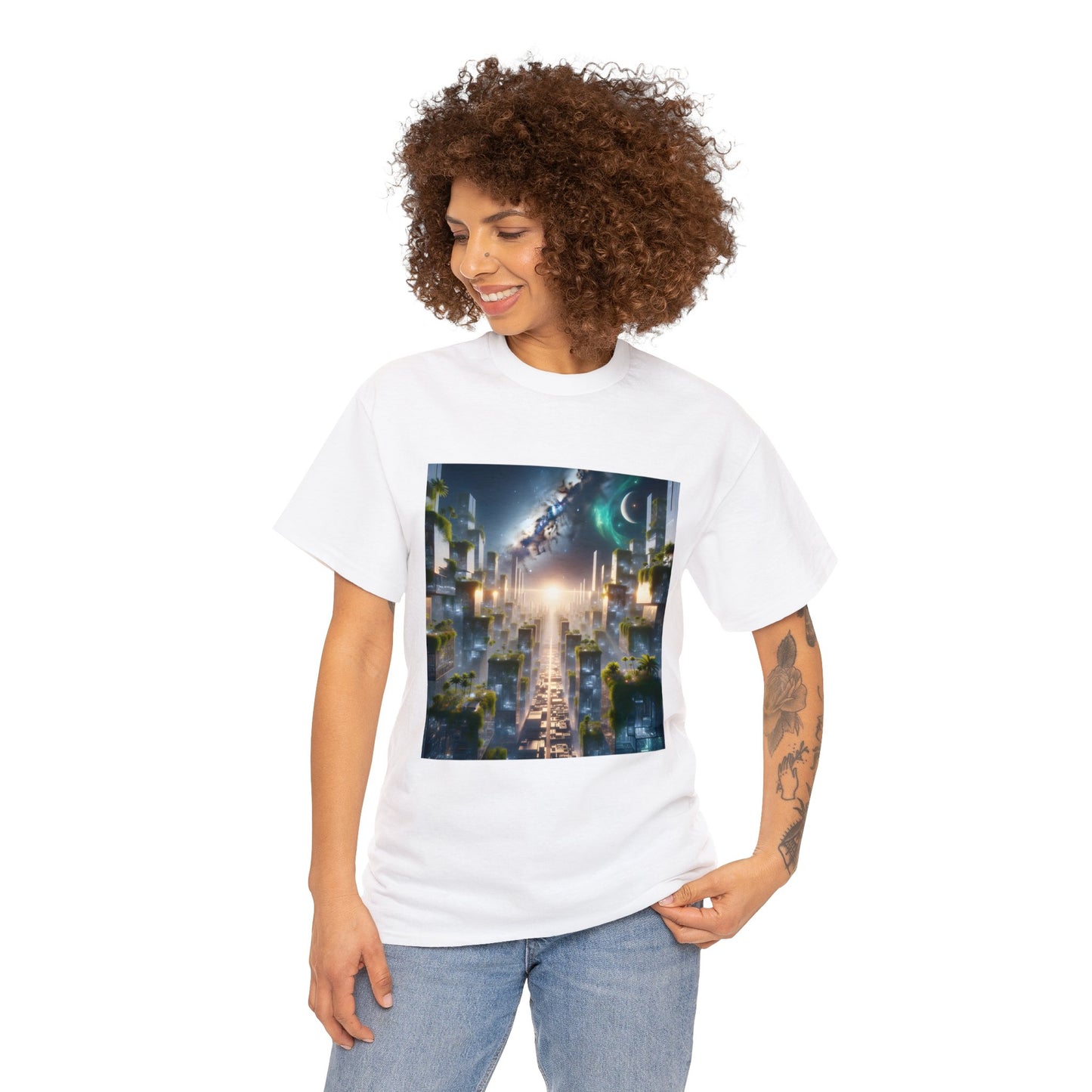 Astral Visions-Unisex Heavy Cotton Tee