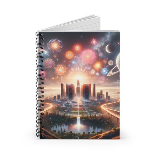 Luminara Skyshaper-Spiral Notebook - Ruled Line