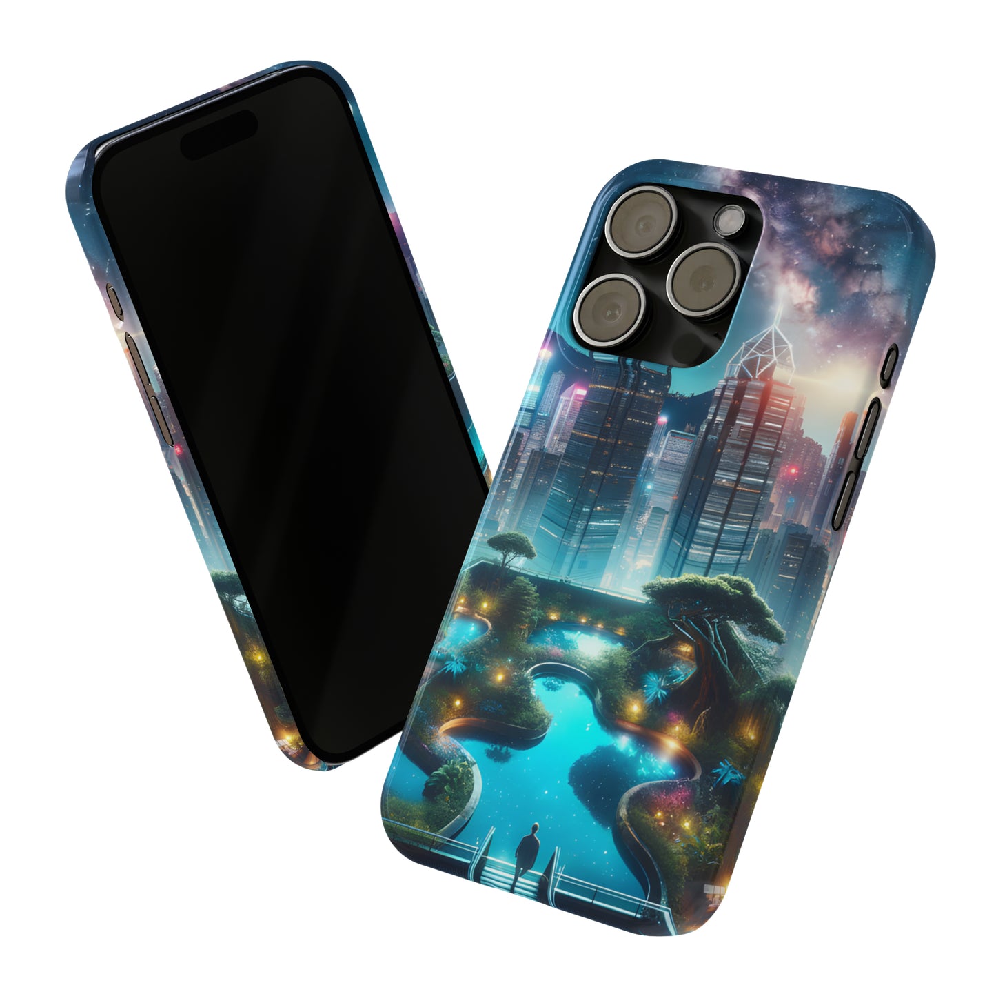 Luminosity Garden-Slim Phone Cases