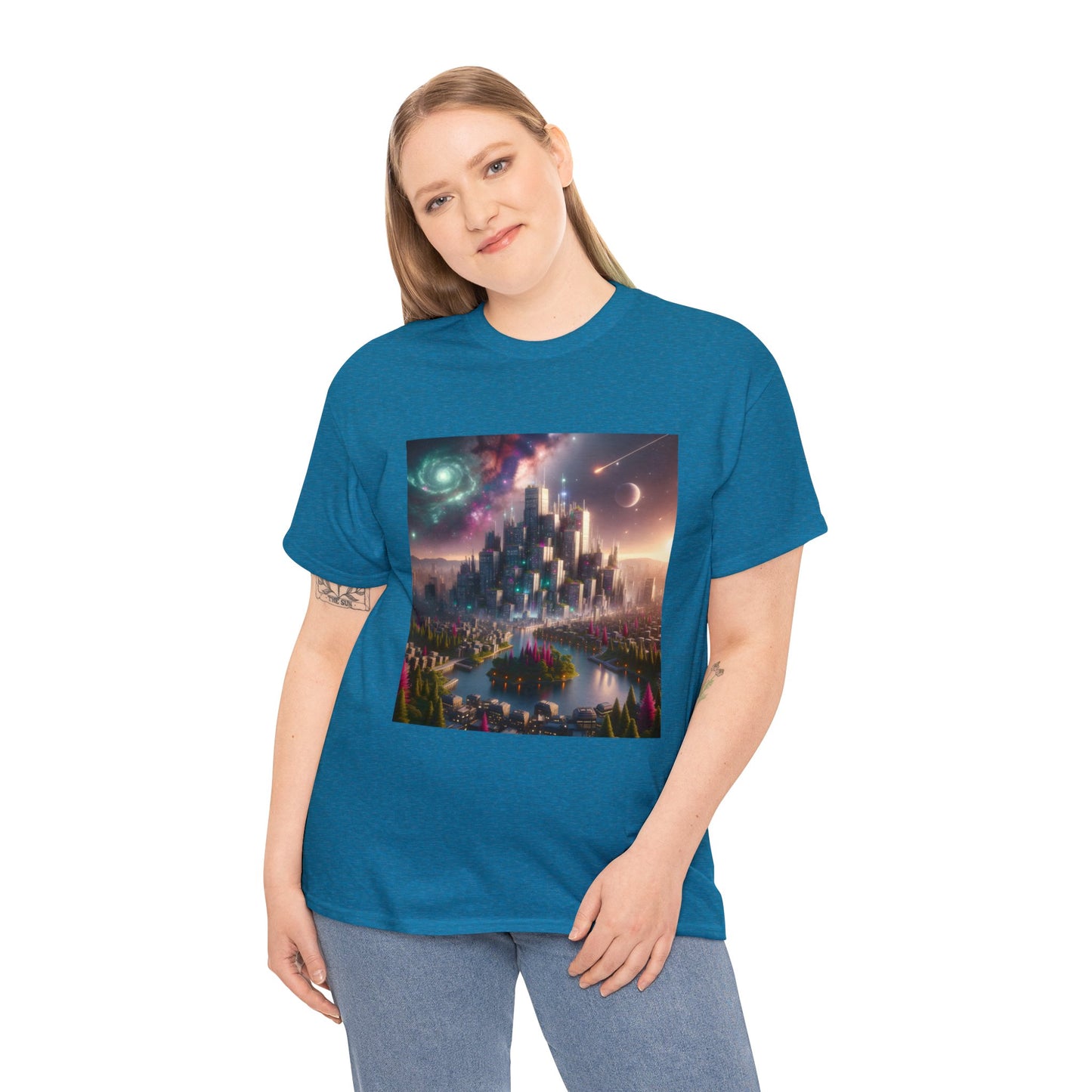 Tokyo Dreamscape-Unisex Heavy Cotton Tee