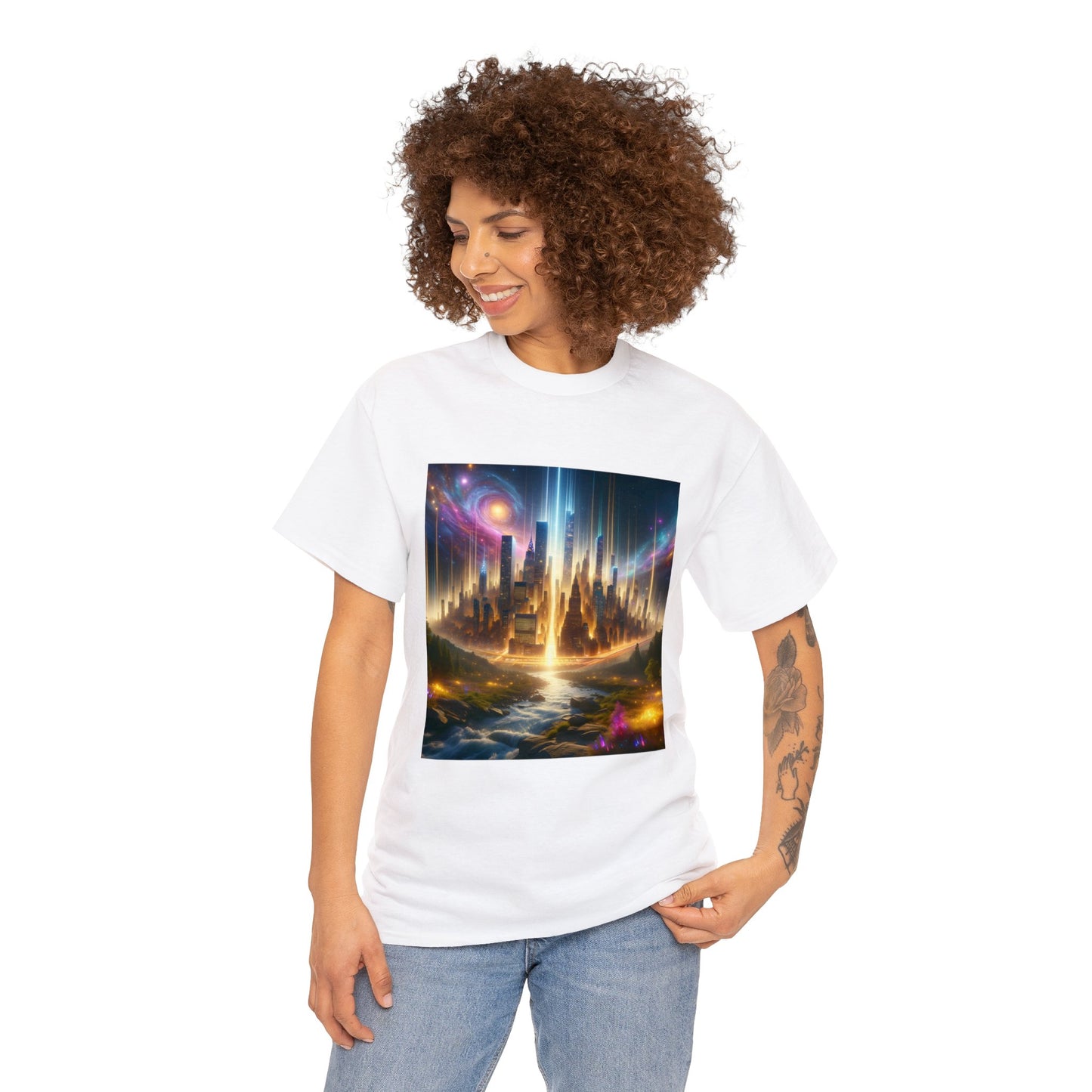 Diamondscape-Unisex Heavy Cotton Tee