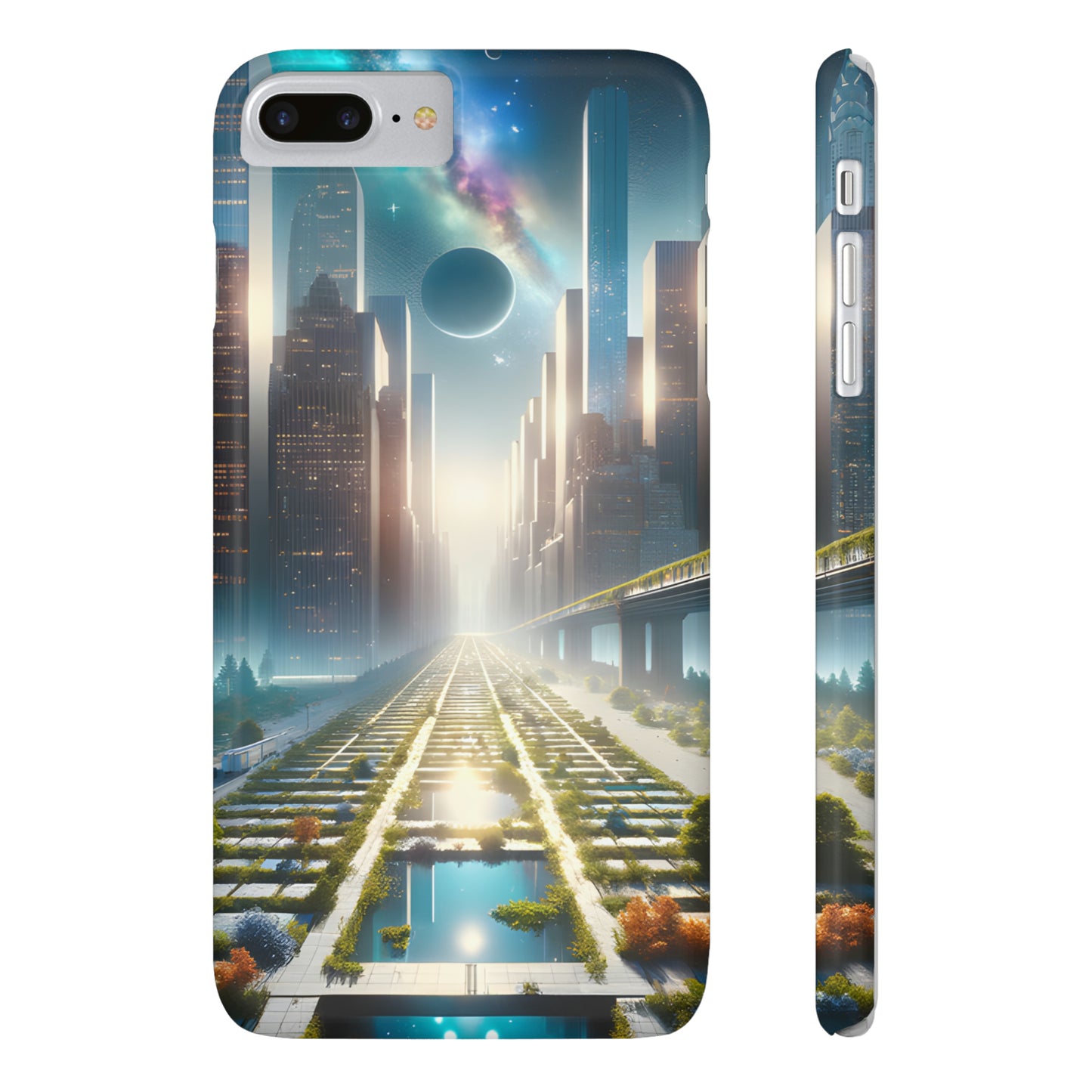 CyberScape Masterworks-Slim Phone Cases