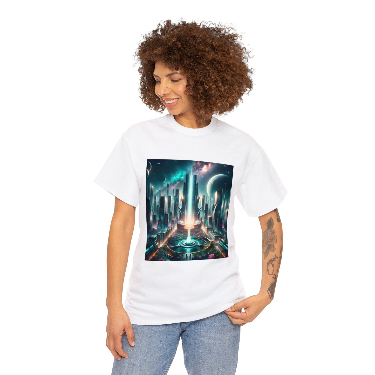 Astral Mirage-Unisex Heavy Cotton Tee