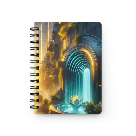 Hiroshi Skylight-Spiral Bound Journal