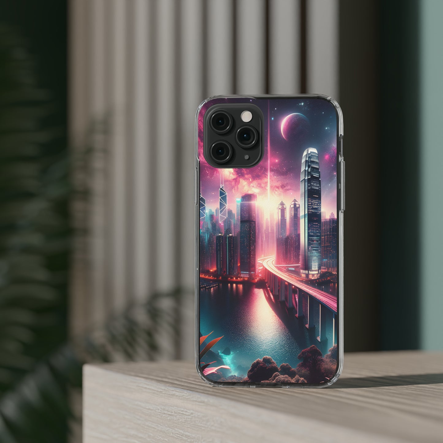 Aqua Skyline-Clear Cases