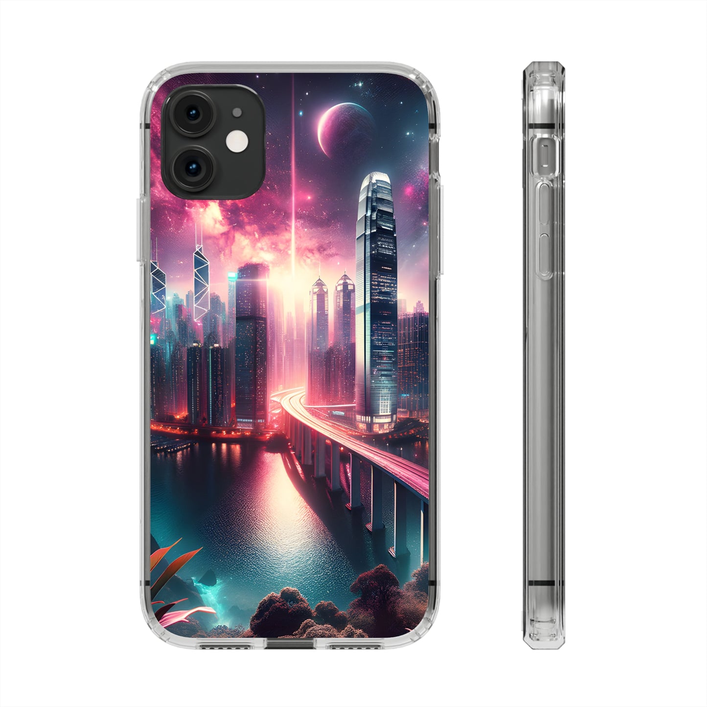 Aqua Skyline-Clear Cases