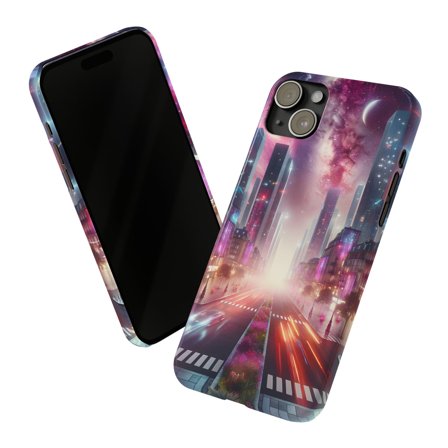 Paris Nightfall-Slim Phone Cases