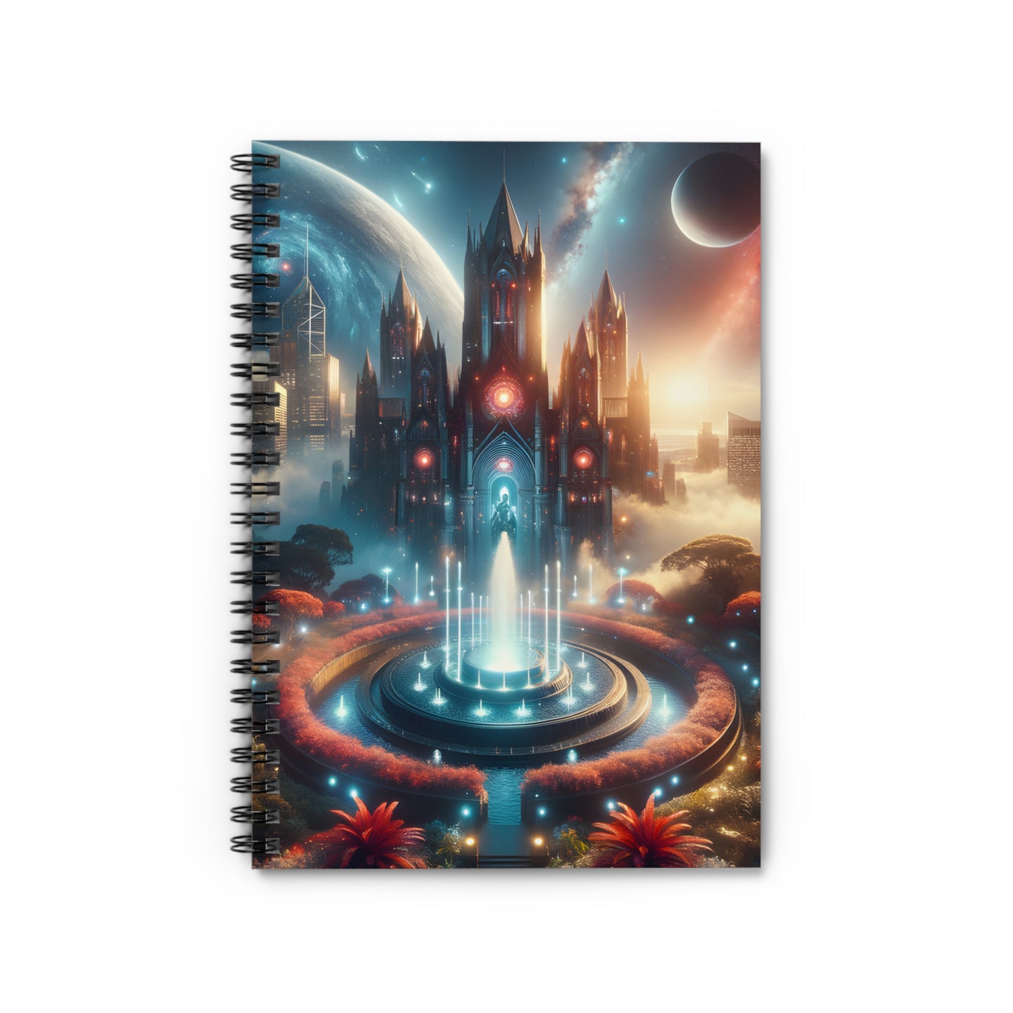 Diamond Sky-Spiral Notebook - Ruled Line