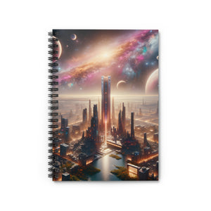 Luminaris Diamond-Spiral Notebook - Ruled Line