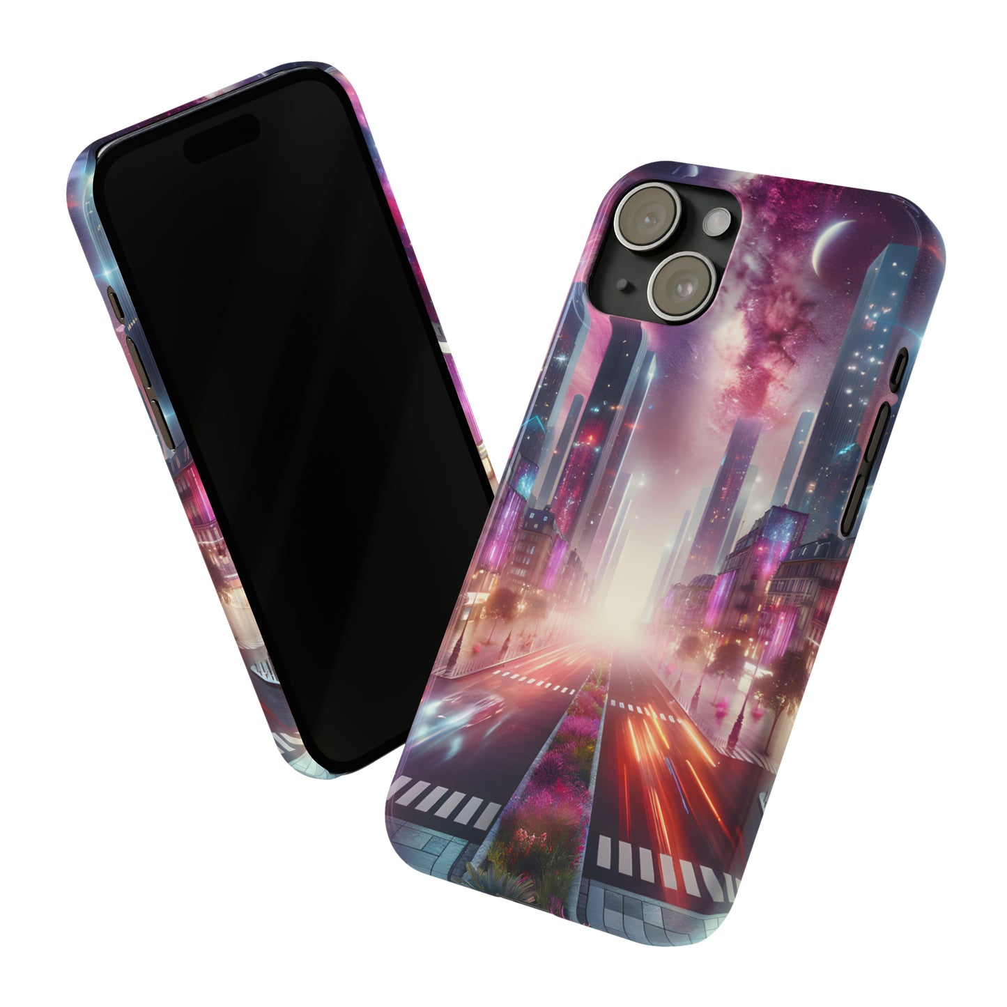 Paris Nightfall-Slim Phone Cases