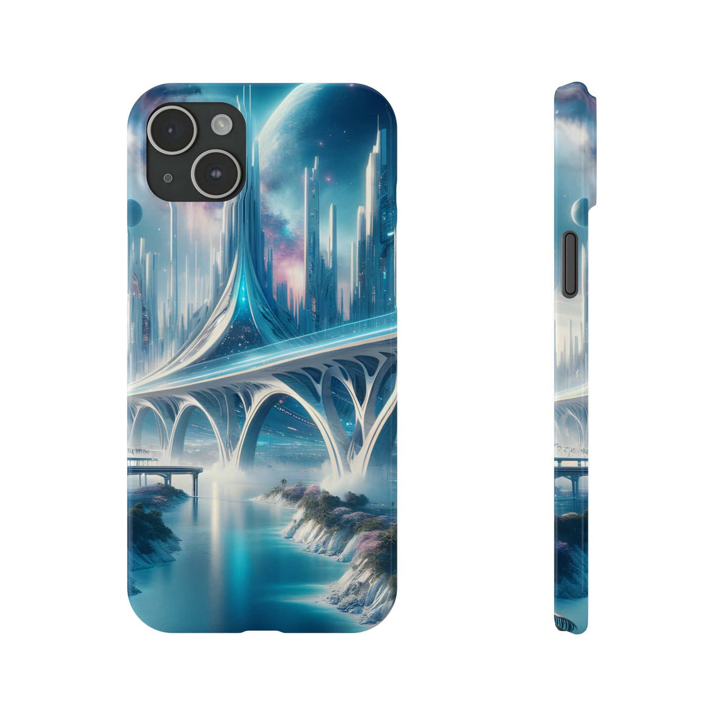 Stellar Marbles-Slim Phone Cases