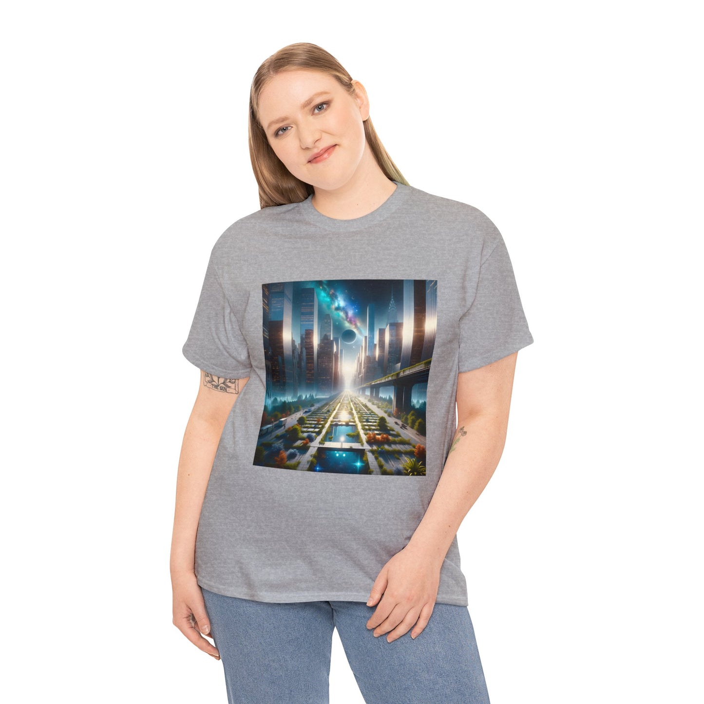 CyberScape Masterworks-Unisex Heavy Cotton Tee