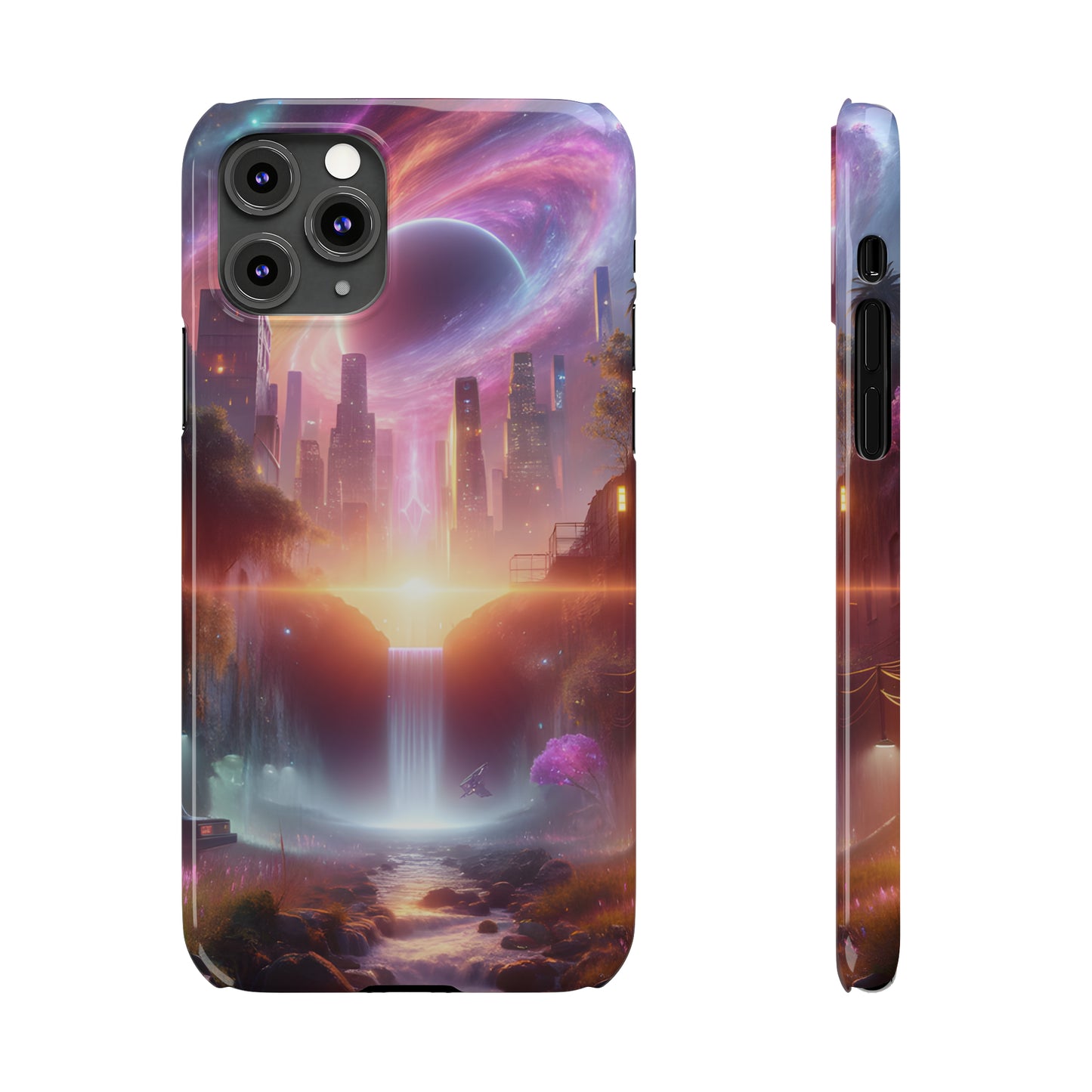 Luminaria Realm-Slim Phone Cases