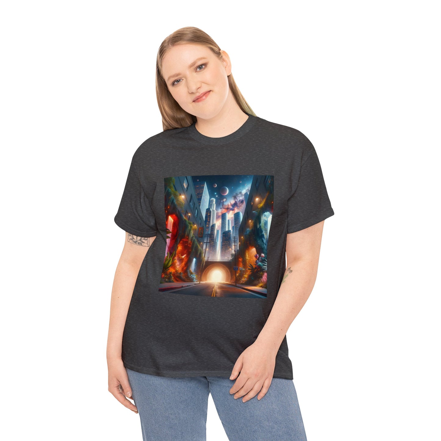 Phantom Dreamscape-Unisex Heavy Cotton Tee