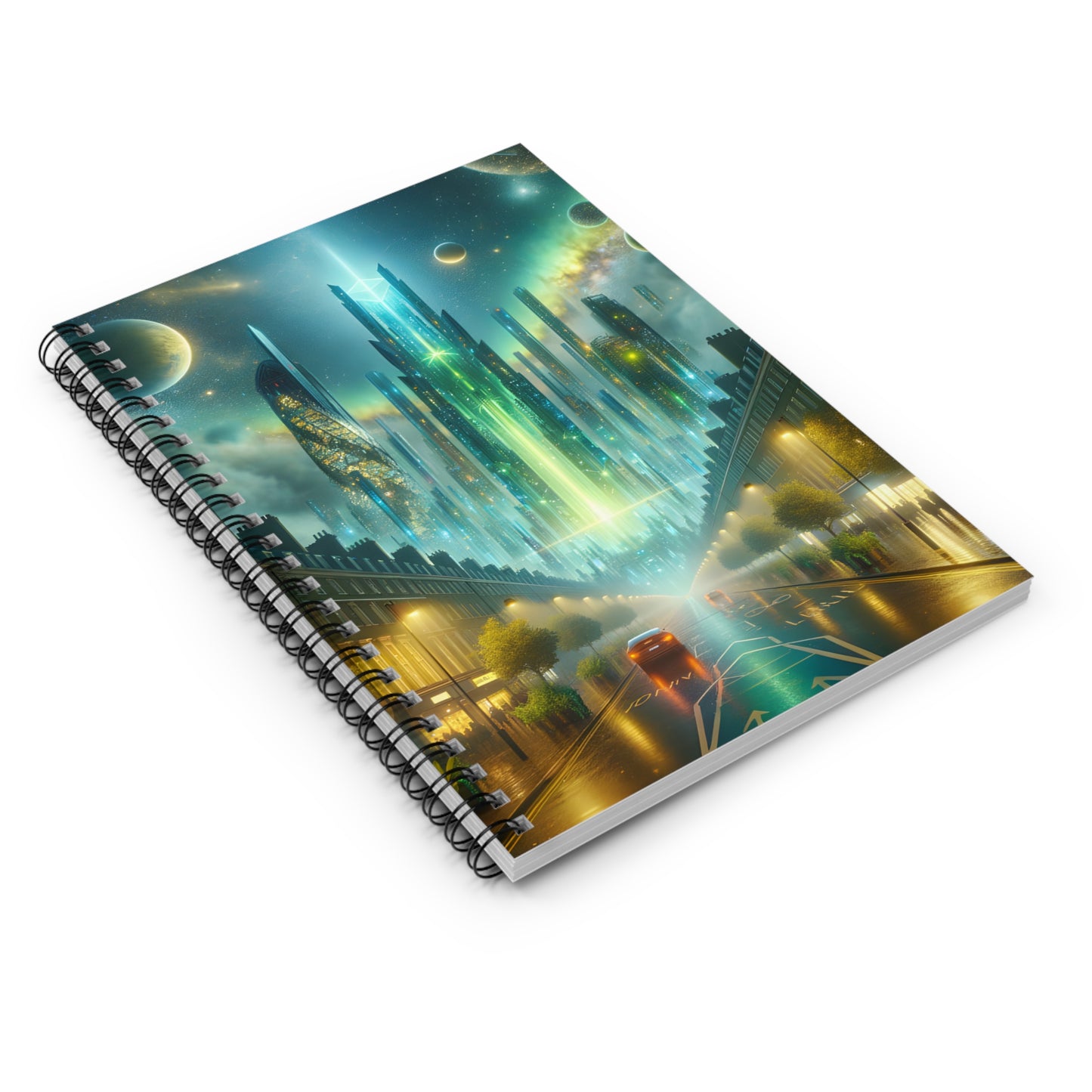 Artiste Londonium-Spiral Notebook - Ruled Line