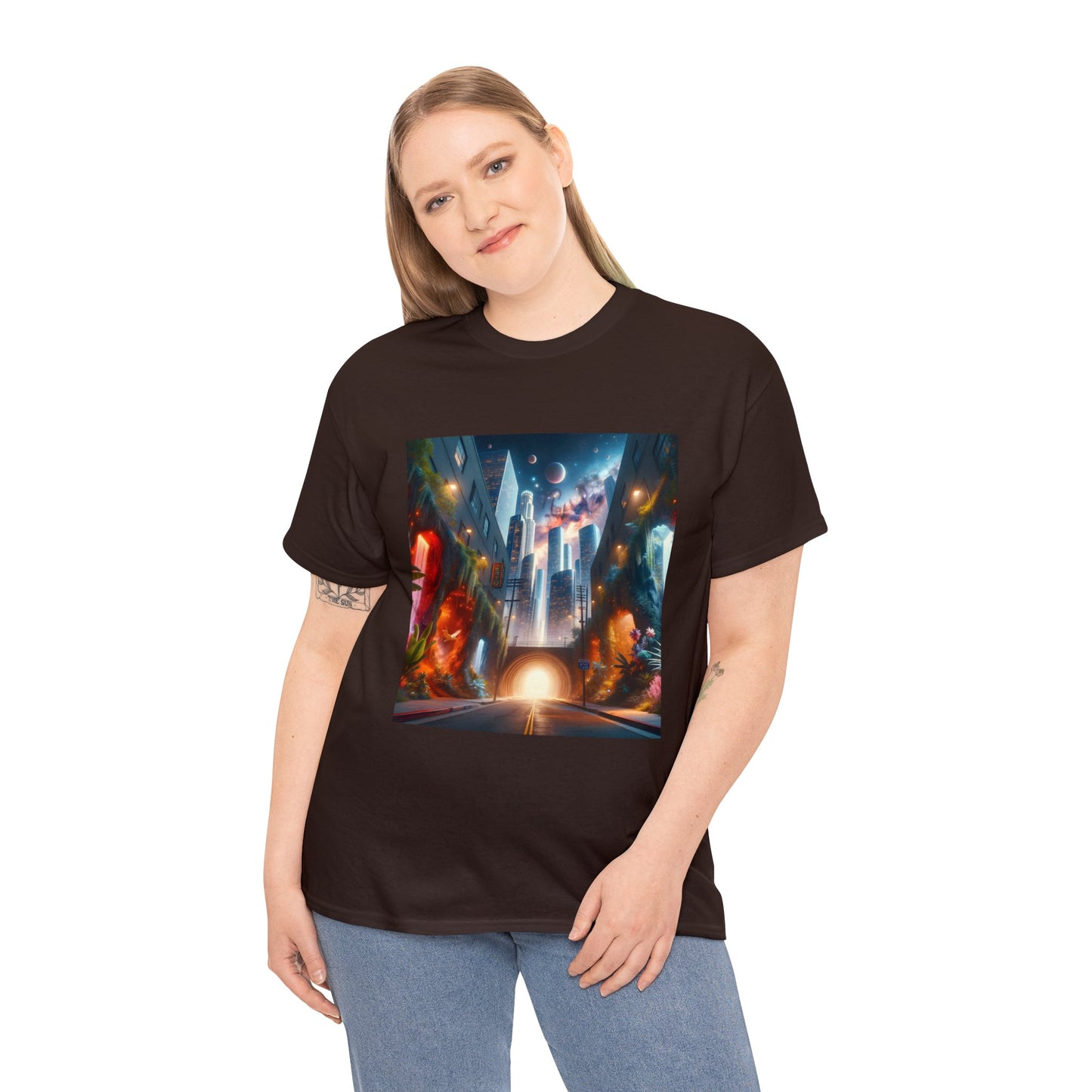 Phantom Dreamscape-Unisex Heavy Cotton Tee