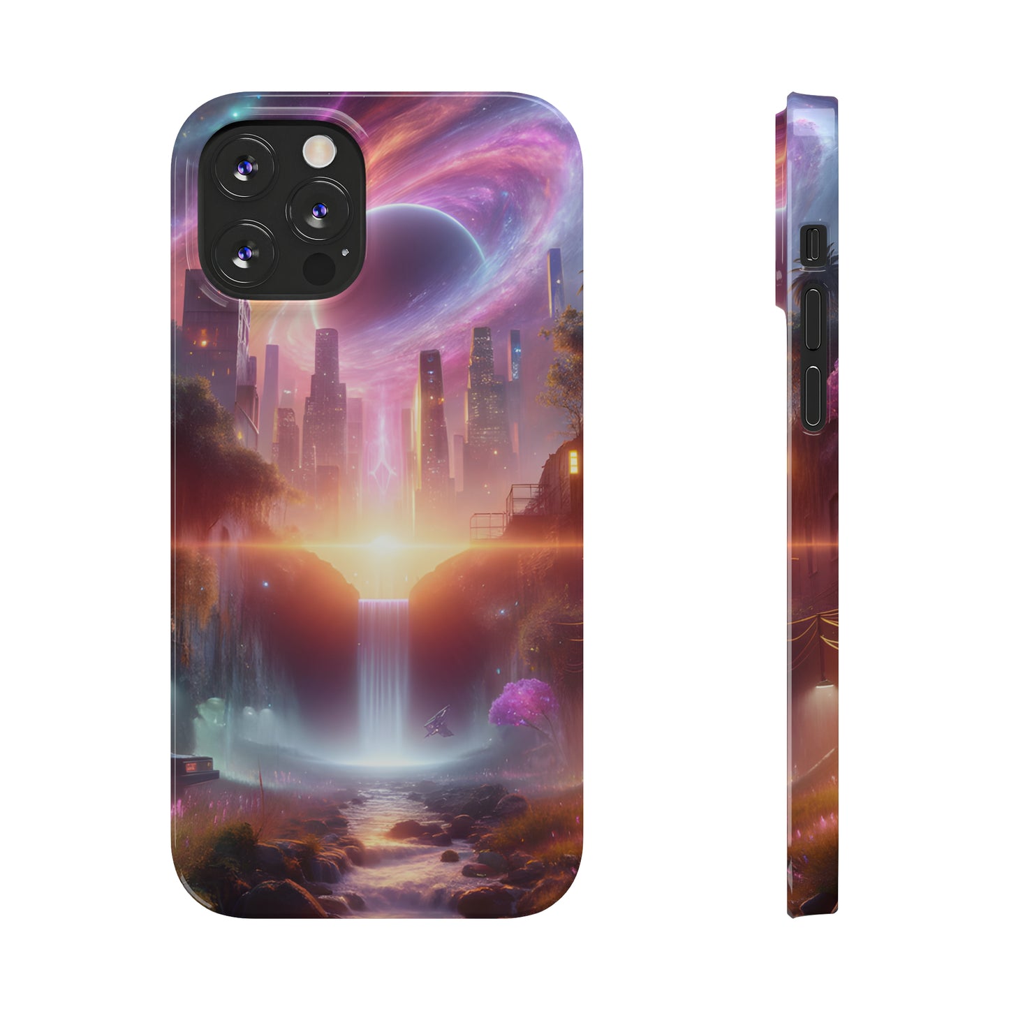 Luminaria Realm-Slim Phone Cases