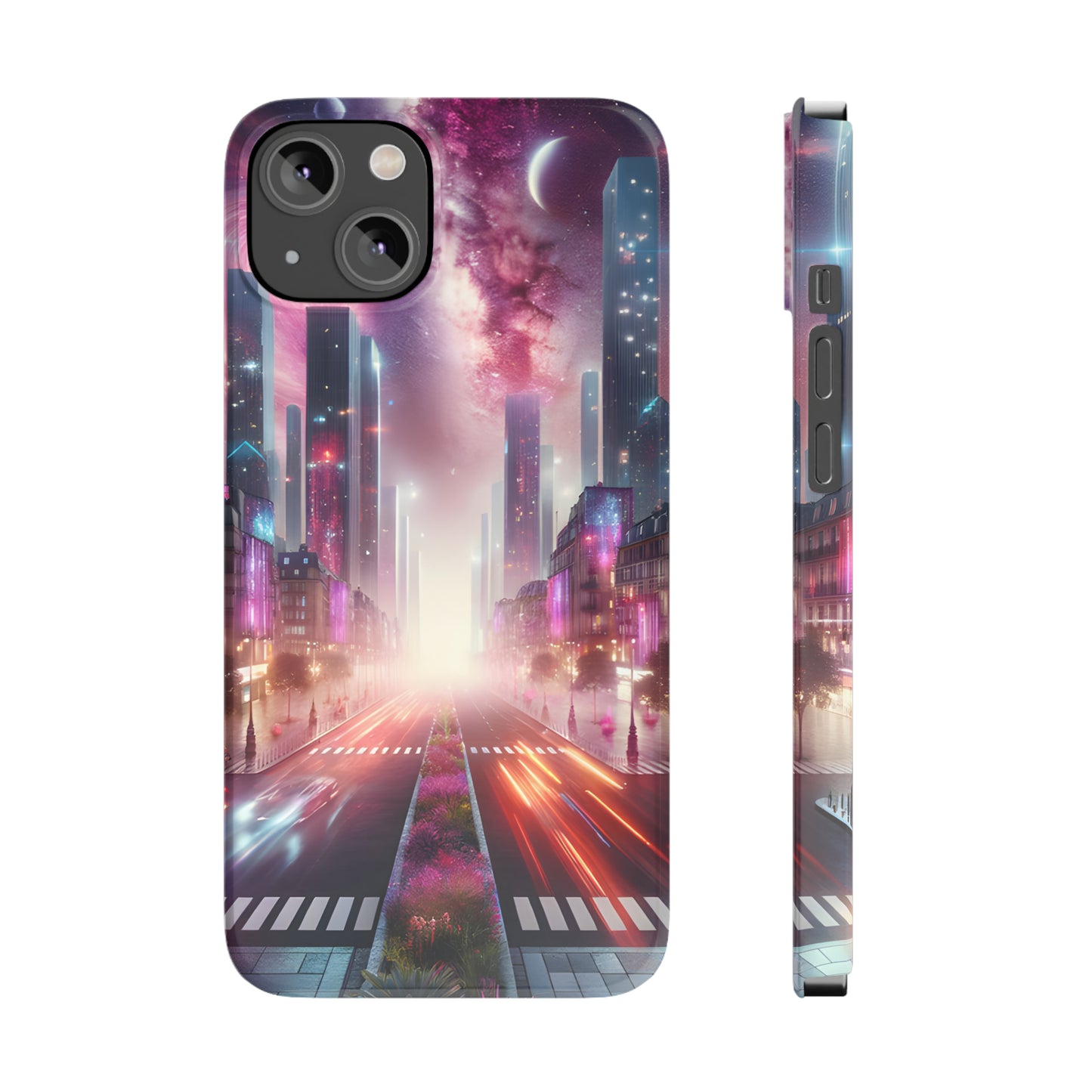 Paris Nightfall-Slim Phone Cases