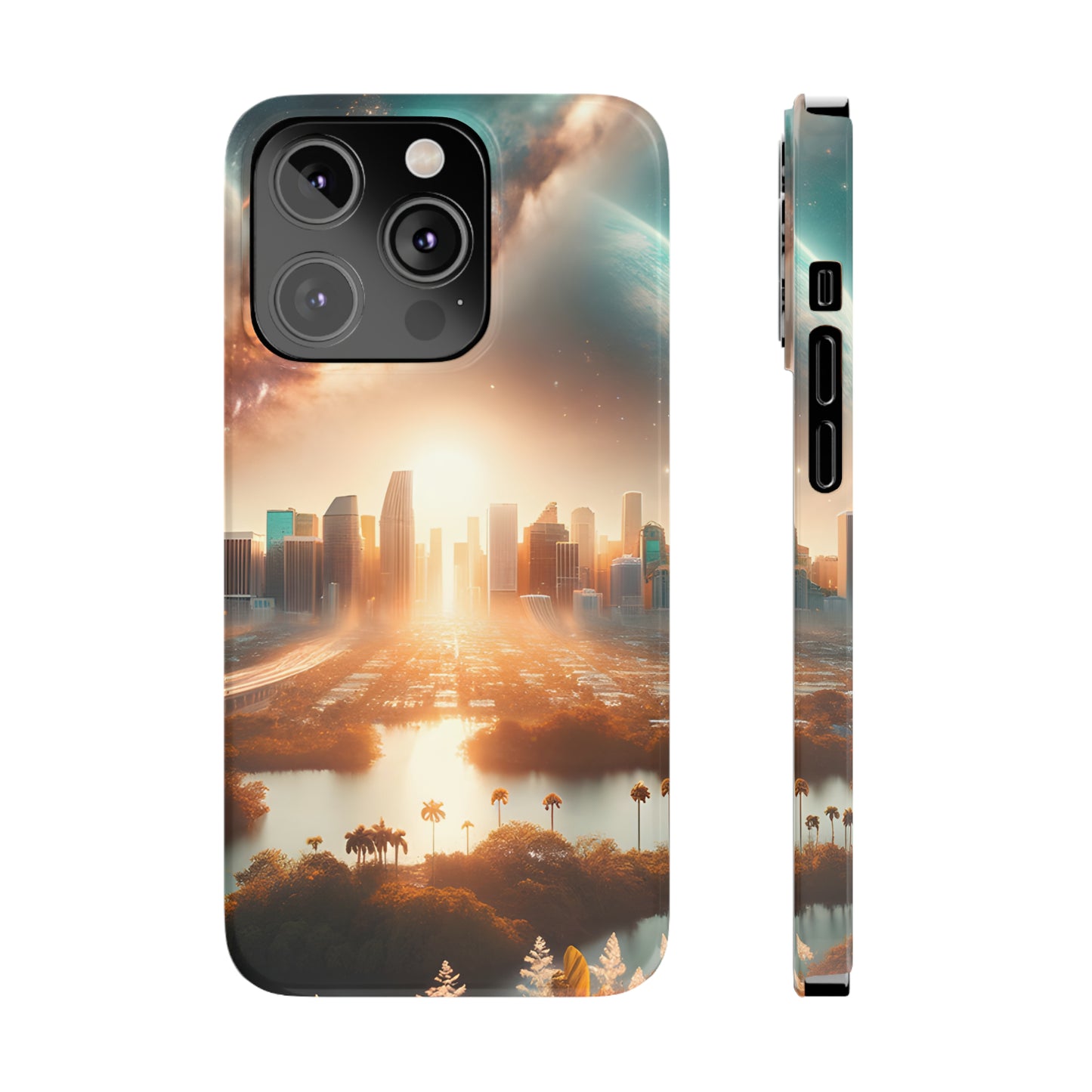 Diamondscape Dreams-Slim Phone Cases