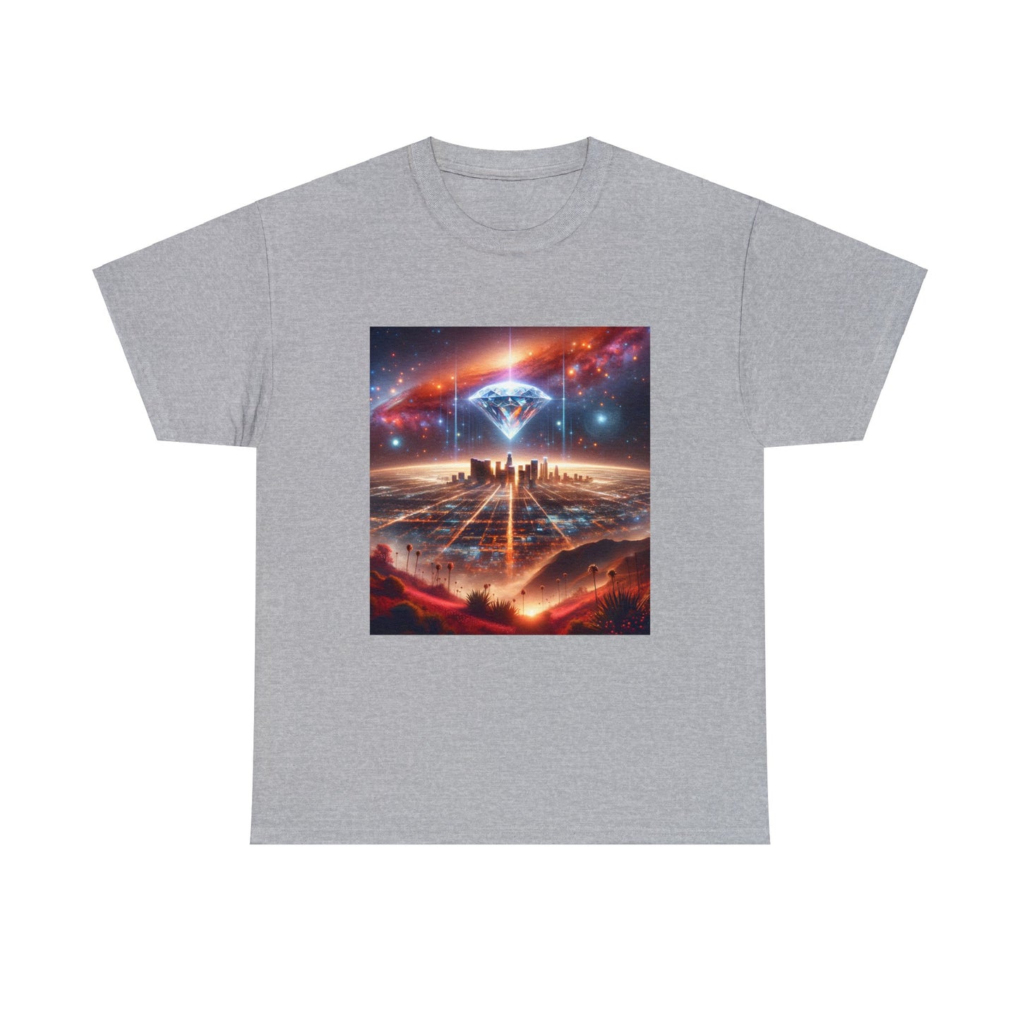 Luminara Skyvista-Unisex Heavy Cotton Tee