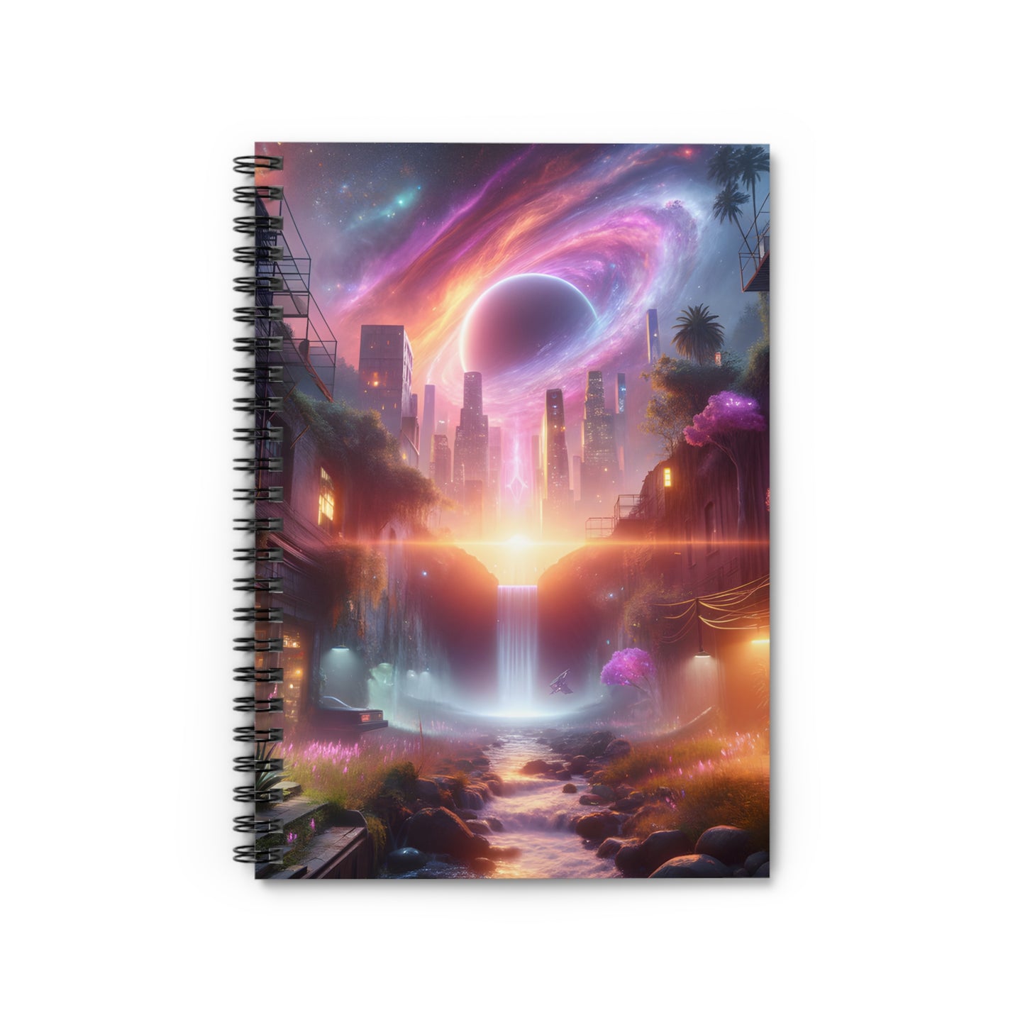 Luminaria Realm-Spiral Notebook - Ruled Line