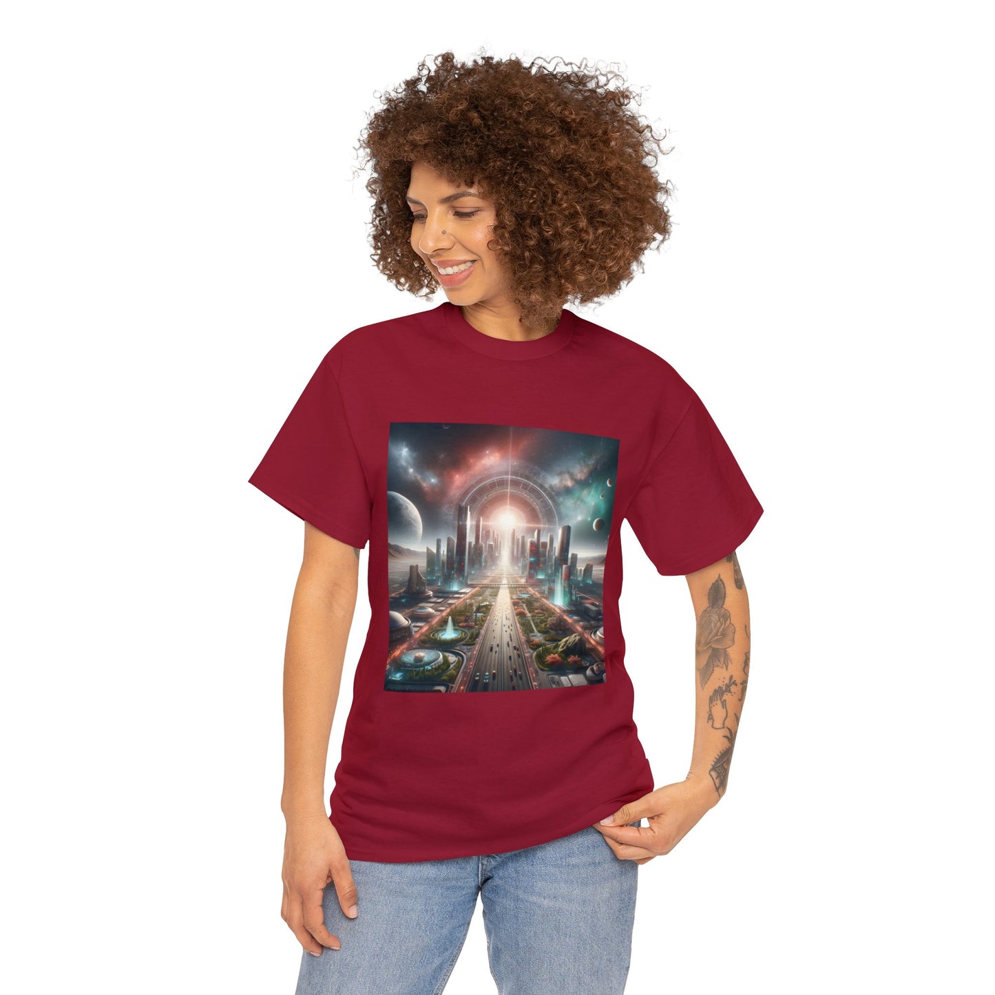 Vegas Vortex-Unisex Heavy Cotton Tee